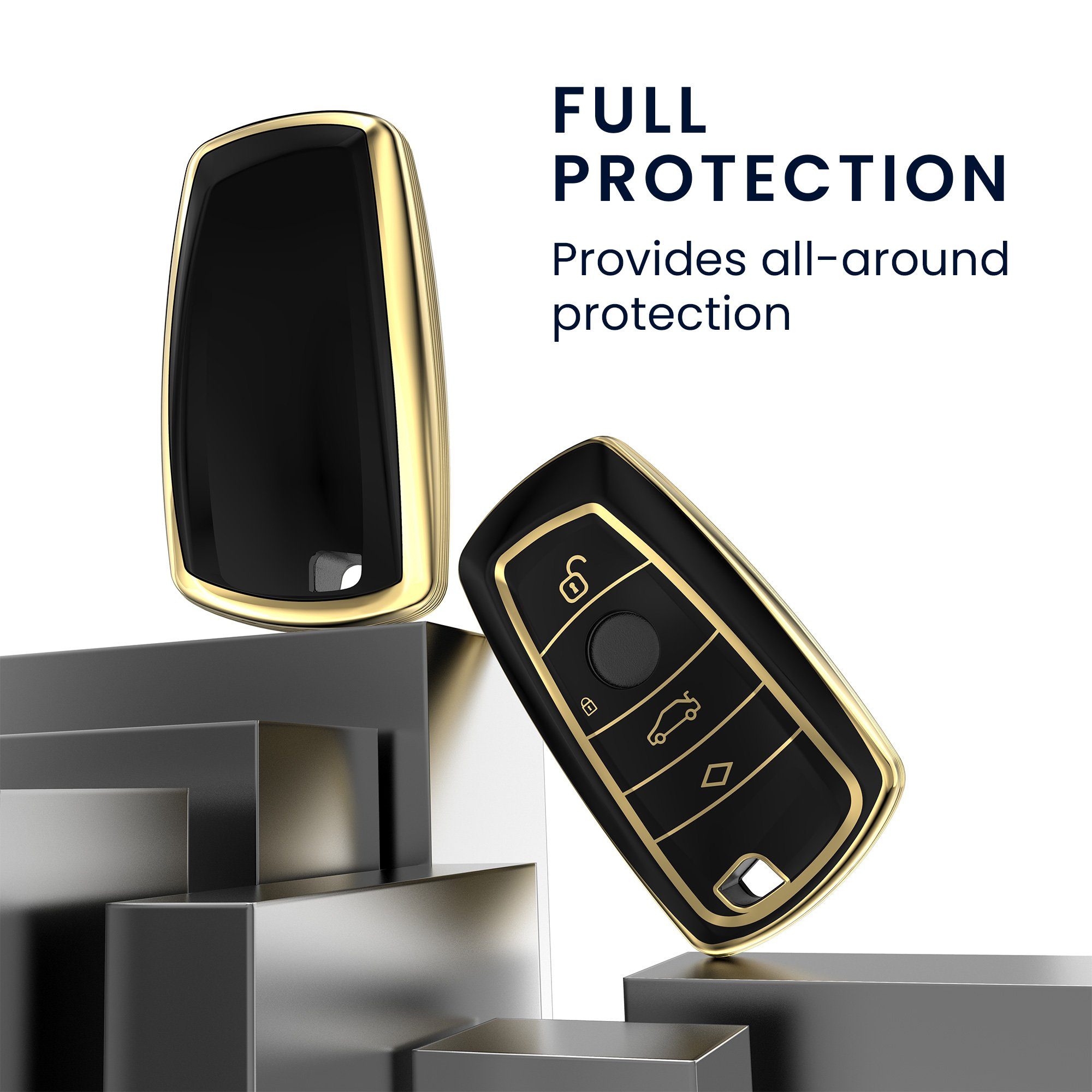 kwmobile Schlüsseltasche Autoschlüssel Hülle für BMW (1-tlg), Schlüsselhüll günstig online kaufen