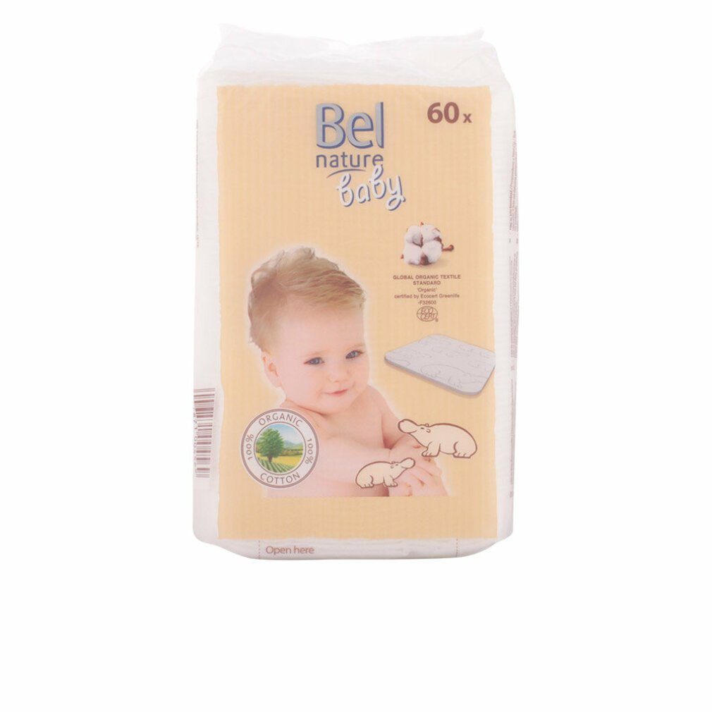 algodón Bel ECOCERT 60 orgánico maxi NATURE pz discos Bademilch bebé 100%