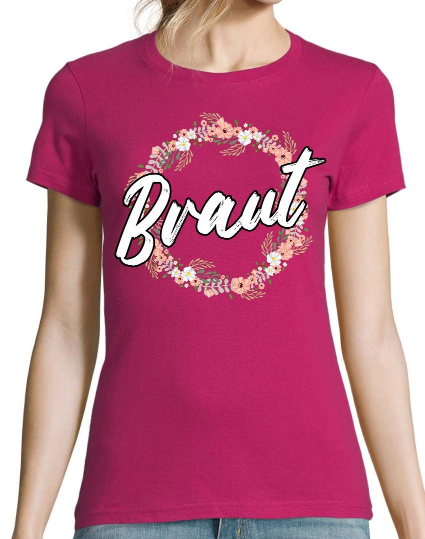 Youth Designz T-Shirt Braut Team Braut günstig online kaufen