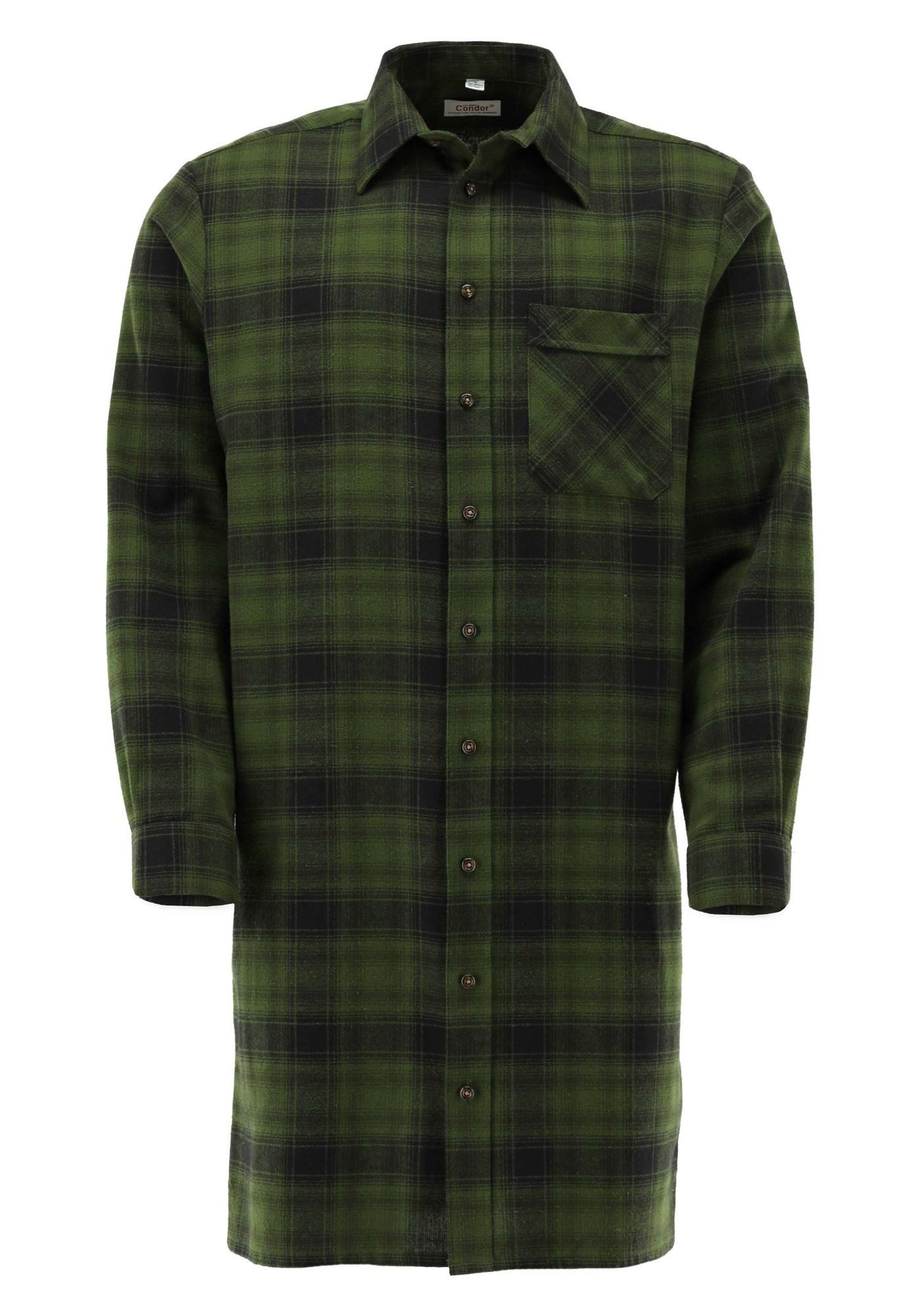 Condor Langarmhemd Ediqo Comfort Fit, Liegekragen, Brusttasche, 1/1-Arm günstig online kaufen