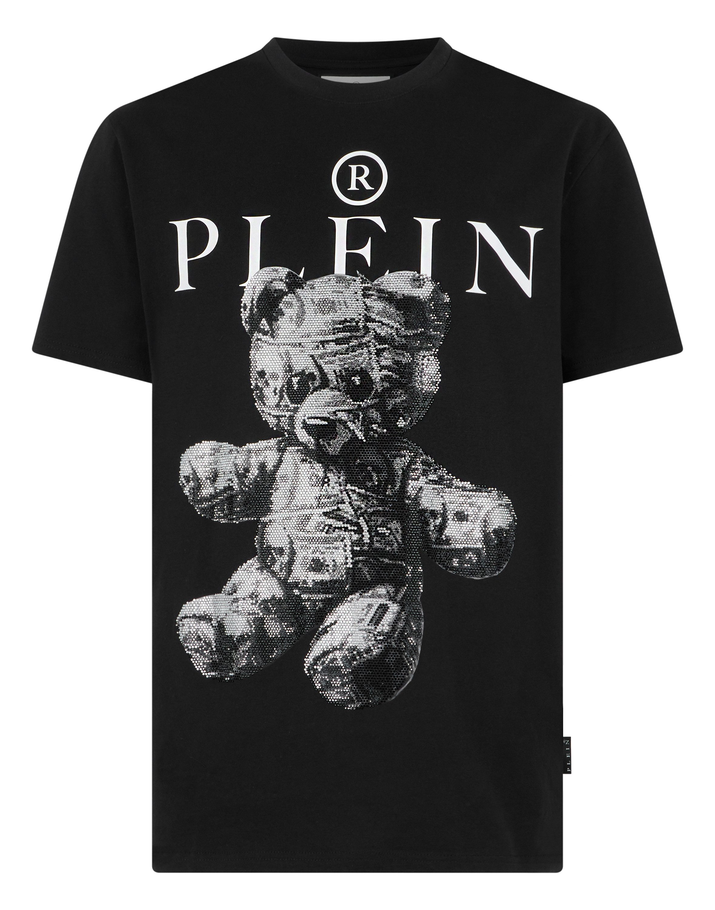 PHILIPP PLEIN T-Shirt Teddy Mit Schmucksteinen