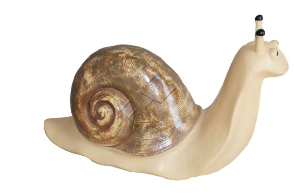 JVmoebel Skulptur Design Schnecke Figur Garten Statue Skulptur Figuren