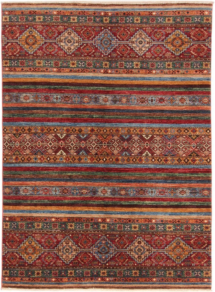 Orientteppich Arijana Shaal 149x199 Handgeknüpfter Orientteppich, Nain Trading, rechteckig, Höhe: 5 mm
