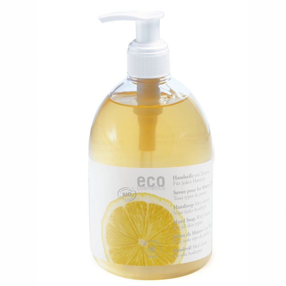 Eco Cosmetics Handseife Zitrone, 300 ml