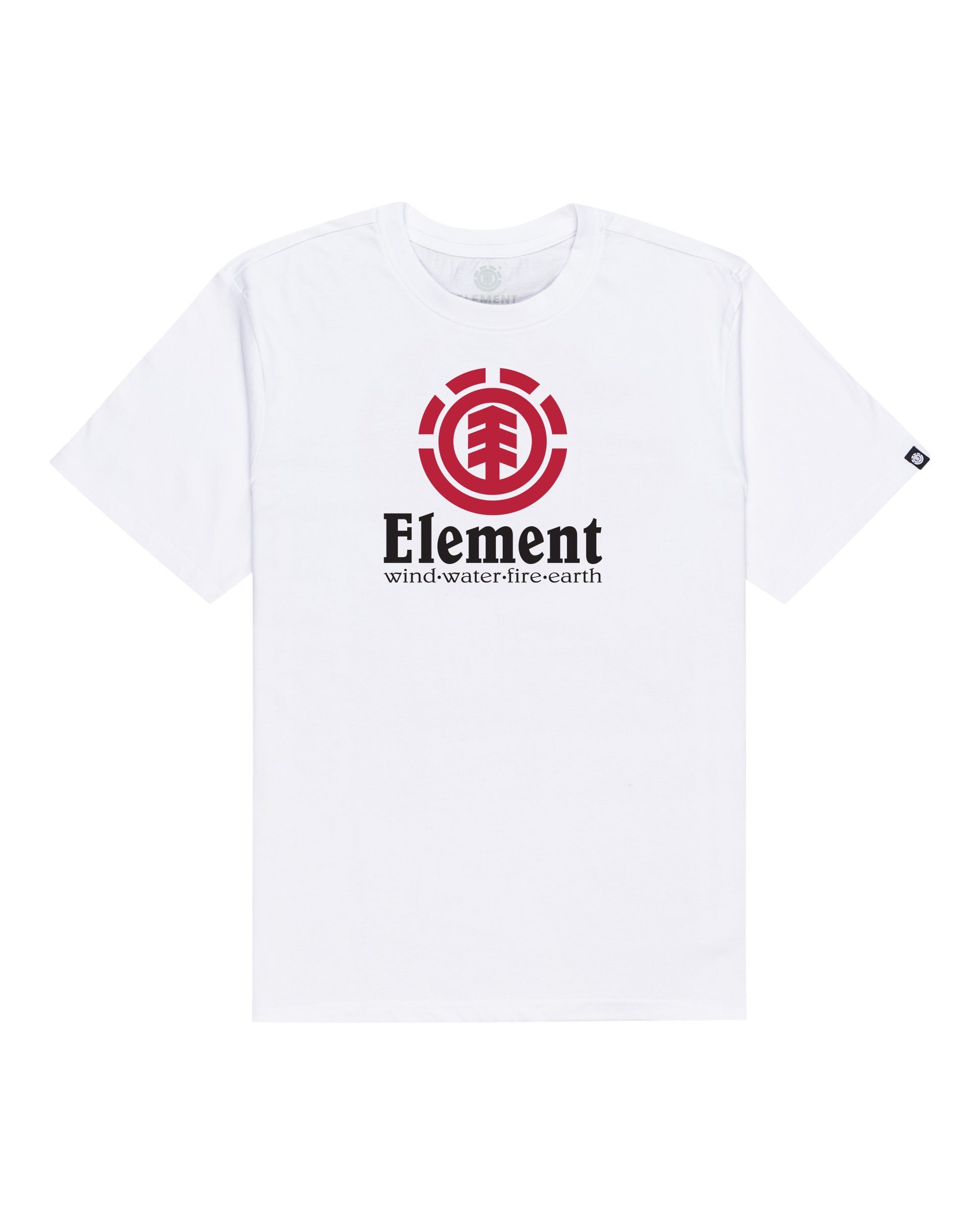 Element T-Shirt Element optic Vertical T-Shirt Herren white Adult