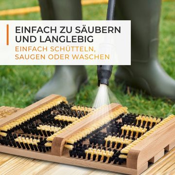 TIMELEOS Schuhabtropfschale Schuhabstreifer Aussen rutschfest ideal für Aussenbereich (1-tlg) (1-tlg), Schuhabstreifer Fussabtreter Schuhabtreter