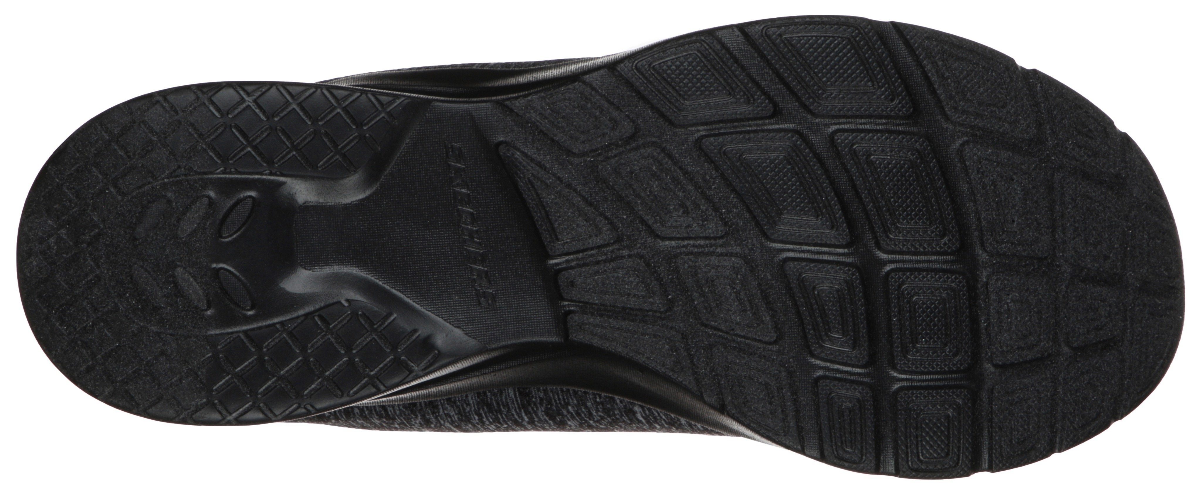 Sneaker Slip-On geeignet 2.0-IN Maschinenwäsche für Skechers A DYNAMIGHT FLASH schwarz-meliert