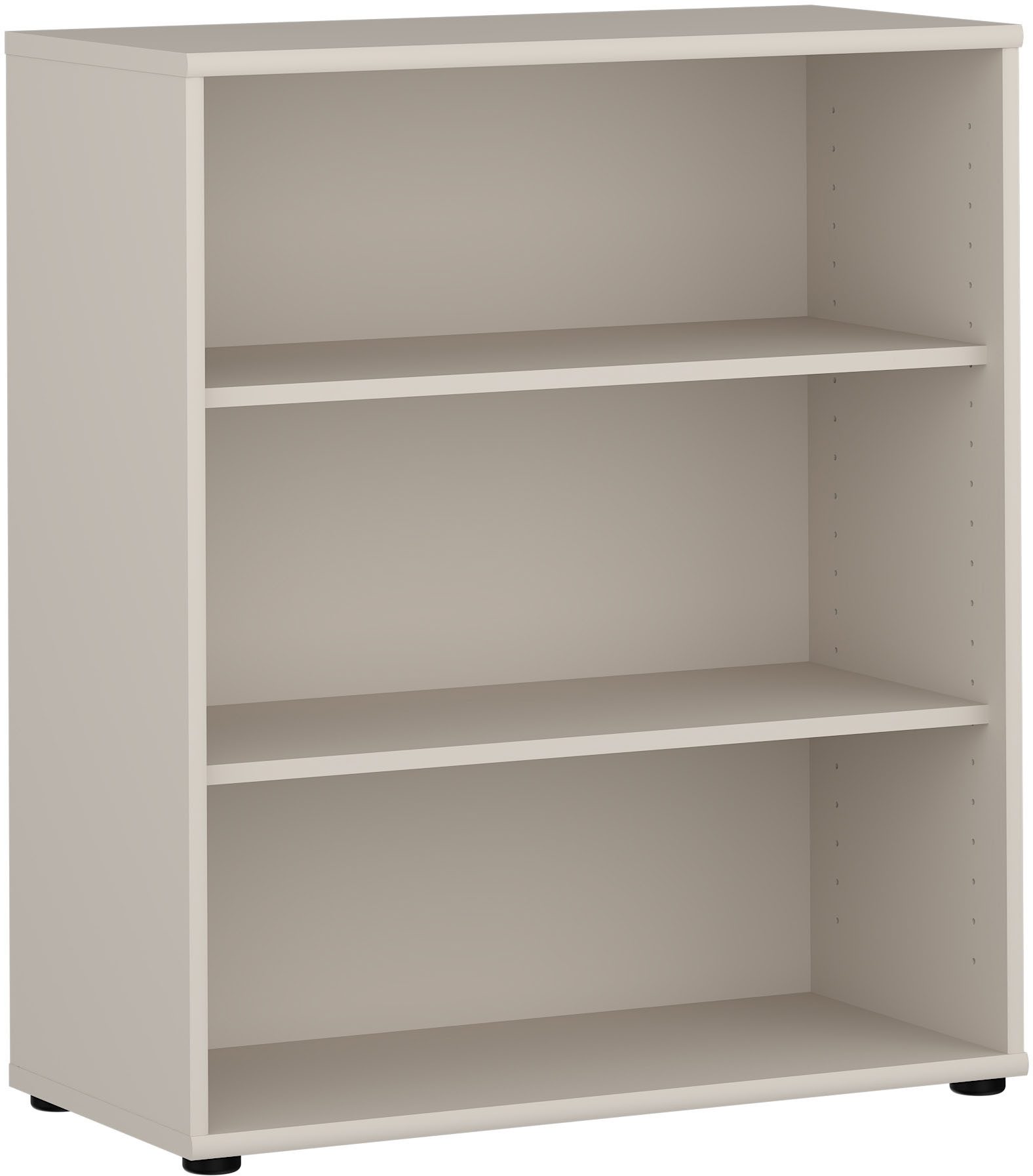 FORTE Regal Tempra, Mehrzweckregal breit, Höhe 111,1cm, 2 Ablageböden, Breite 73,7 cm