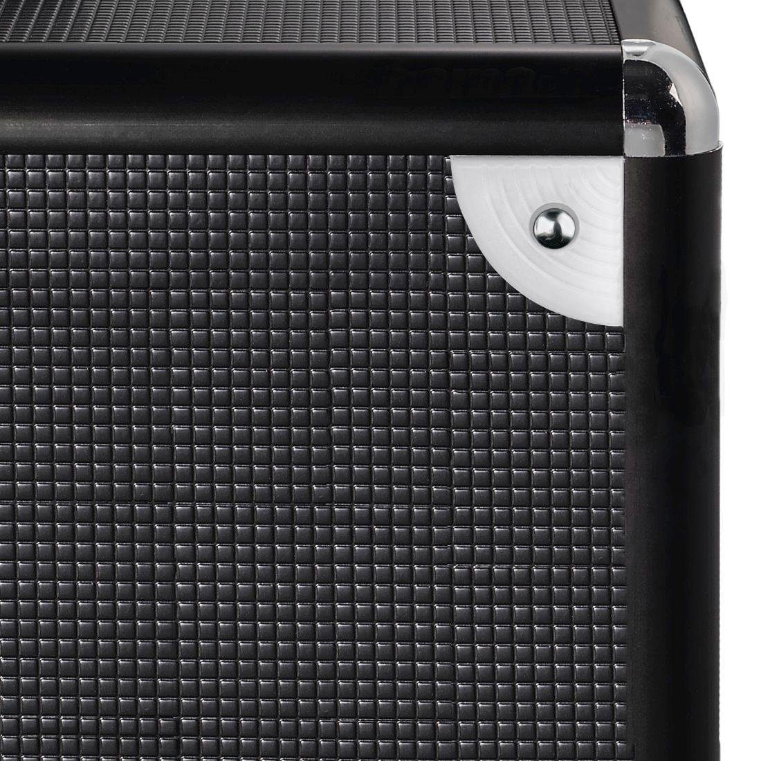 Hama LP-Schutzhülle LP Koffer 50, Koffer für bis zu 50 Schallplatten, schwarz
