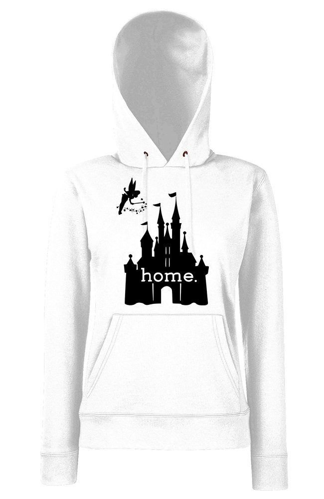 Youth Designz Kapuzenpullover Damen Hoodie Пуловери Home Märchen Schloss mit modischem Burg Print