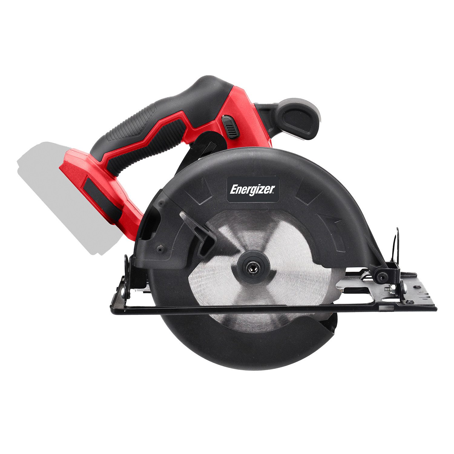 Energizer Handkreissäge 20V Akku Kreissäge, Staubabsauganschluss, Soft-Grip-Griff