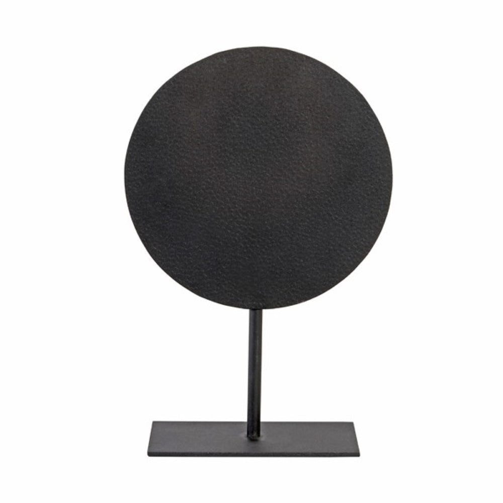 Dirk Davids Leuchten GmbH Ornament Ornament Geprägt in Metall Matt Schwarz Höhe 39cm