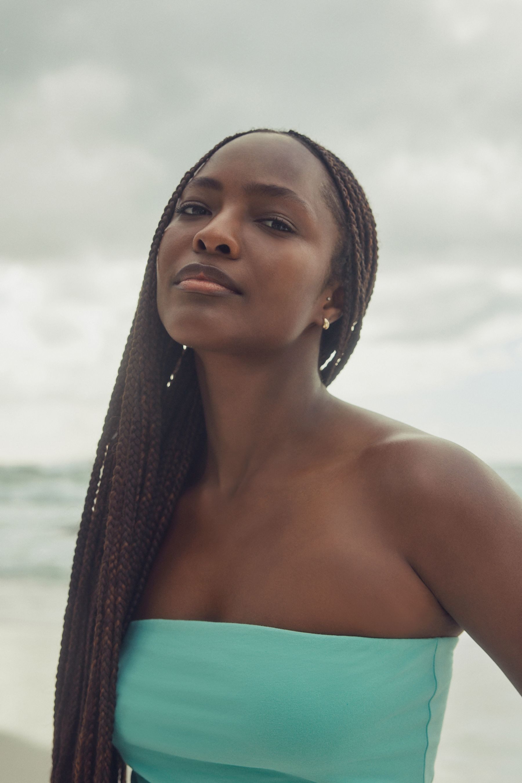 Next Bandeautop Bandeau-Schlauchtop mit hohem Baumwollanteil (1-tlg)