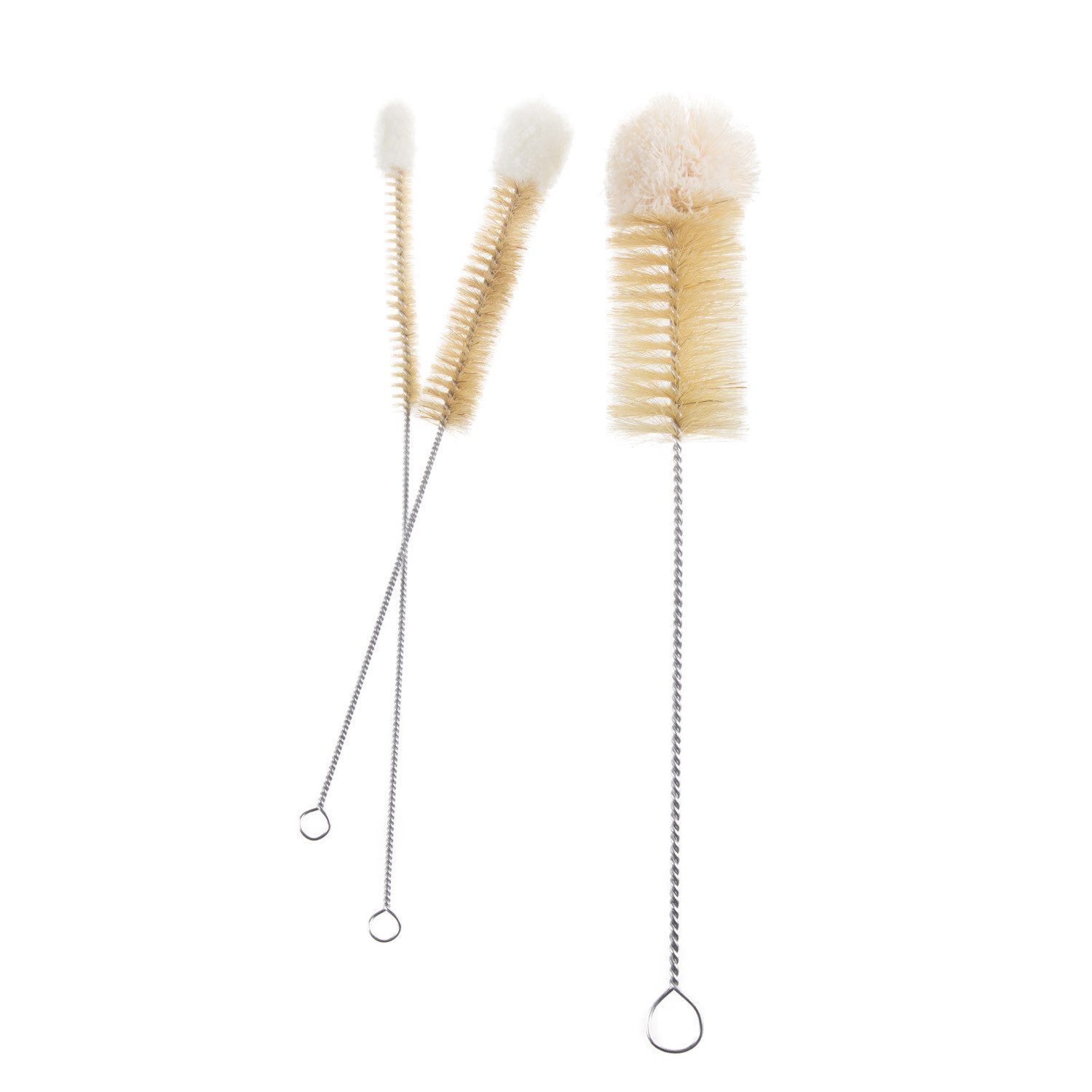 Starmann Reinigungsbürsten-Set 085/102050, (3-tlg), Set aus drei Flaschenbürsten