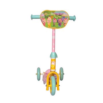 Cry Babies Miniscooter - Kinder - Gelb Rosa - 2 - 6 Jahre - Kunststofffelgen und - Reifen