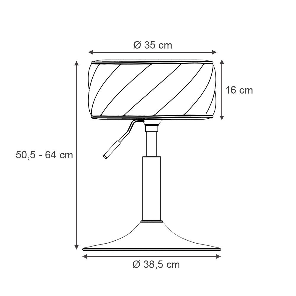 Vicco Sitzhocker Cherio, Rosa, 35 x 50.5 cm günstig online kaufen