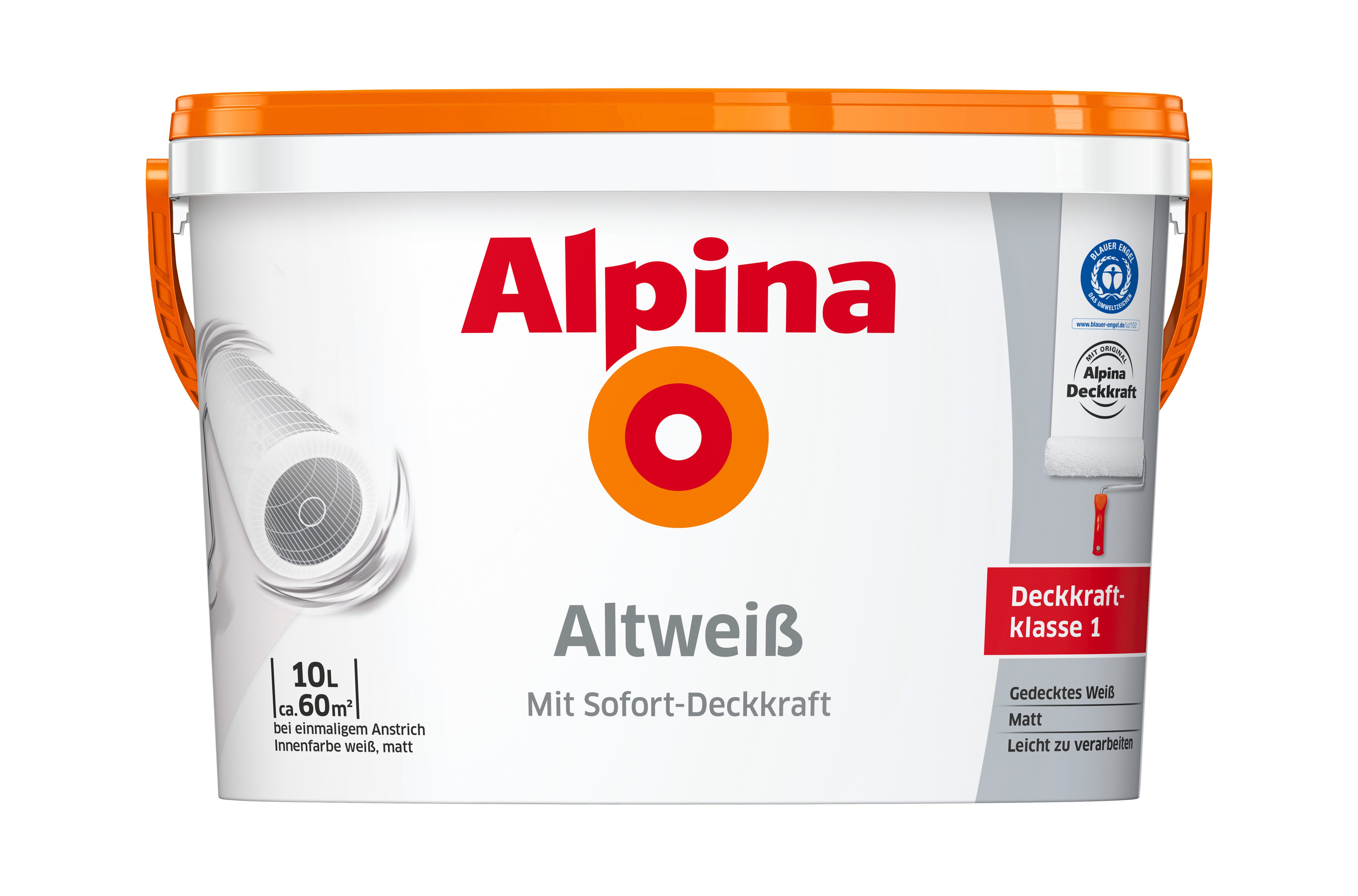 Alpina Wandfarbe Altweiß matt