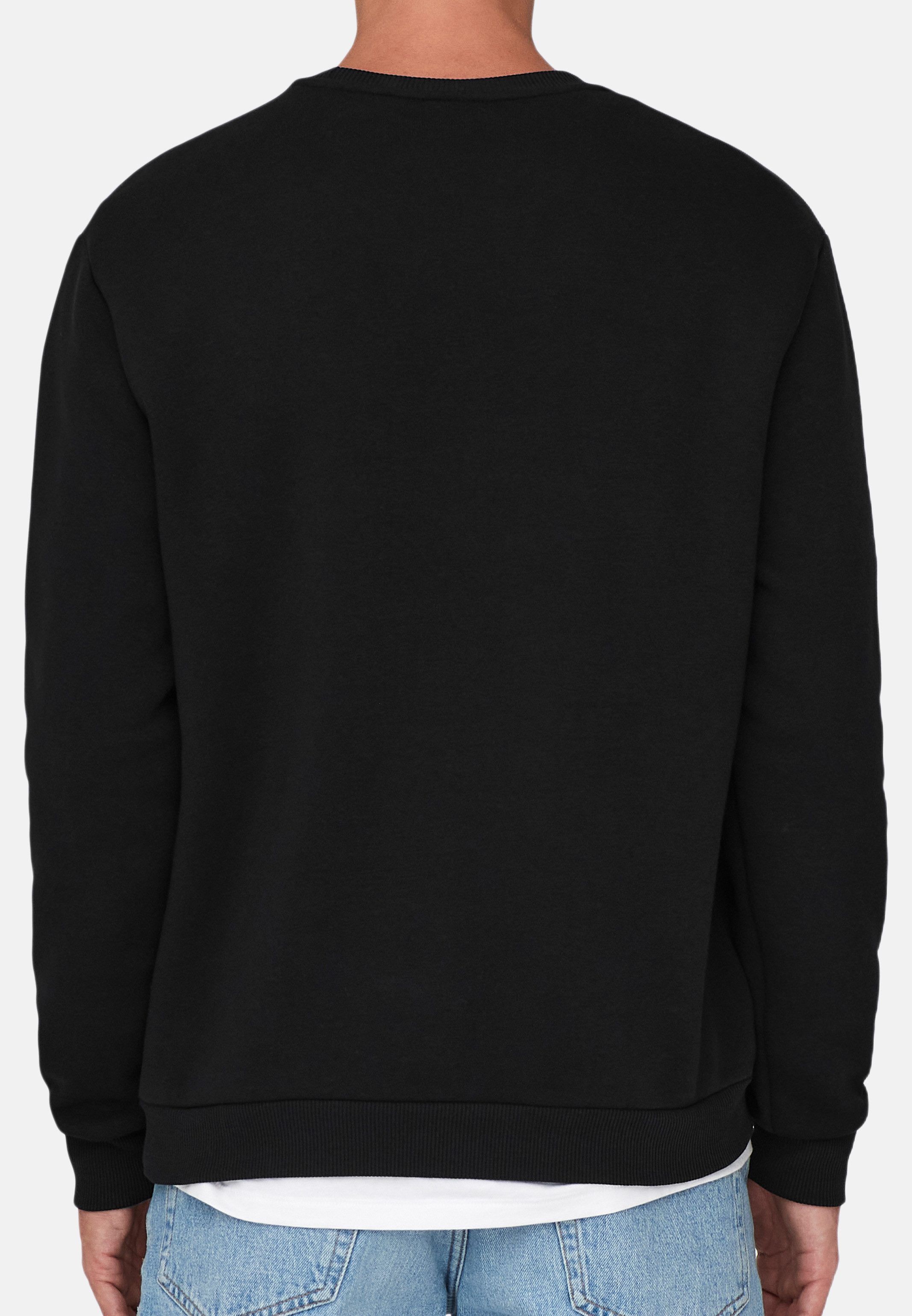 ONLY & SONS Sweatshirt 2er Pack Ceres (Spar-Set, 2-tlg) Sweatshirt - Baumwolle - Atmungsaktiv - Weiche, gebürstete Innenseite