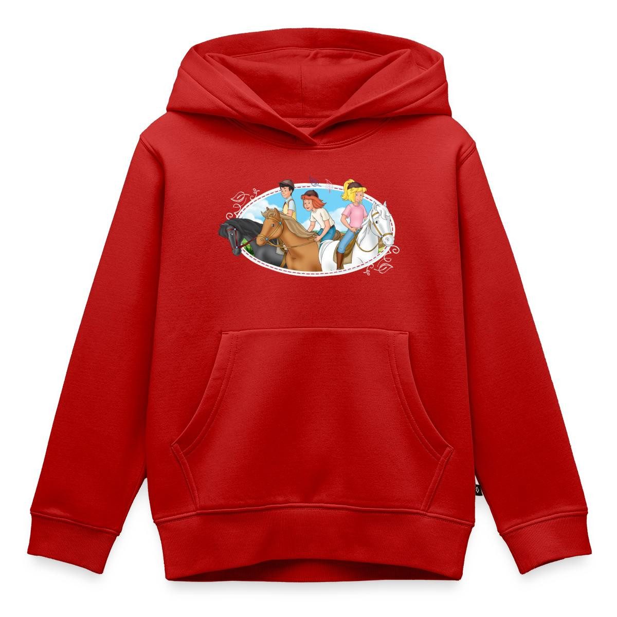 Hoodie Bibi Und Tina Ausritt Mit Freunden Kinder Premium Hoodie