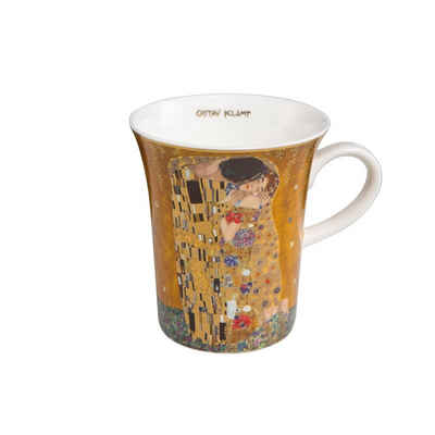 Tasse »Künstlertasse Gustav Klimt Der Kuss«, Fine Bone China