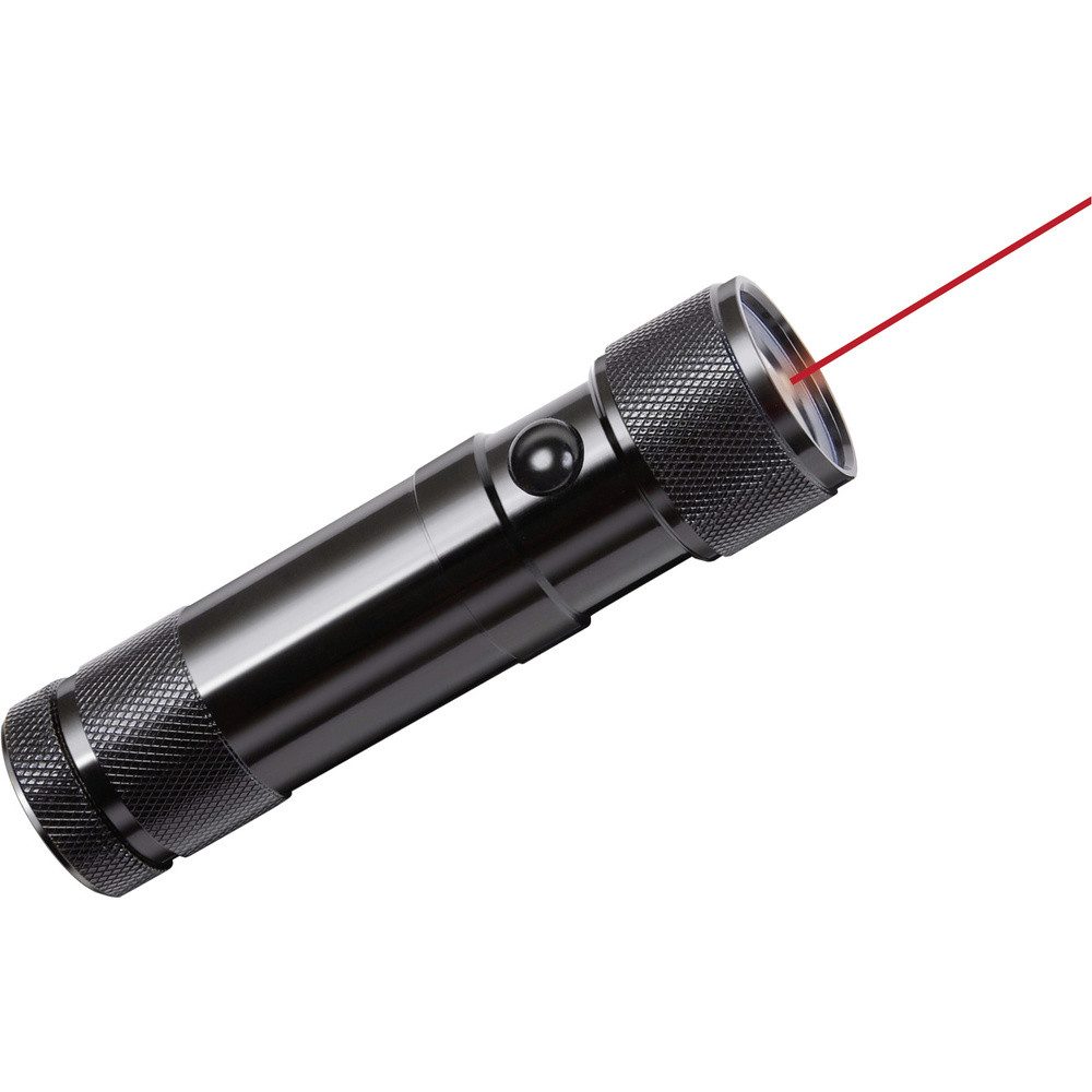 Brennenstuhl Taschenlampe Brennenstuhl EcoLED LED Laser-Taschenlampe batteriebetrieben 45 lm 12