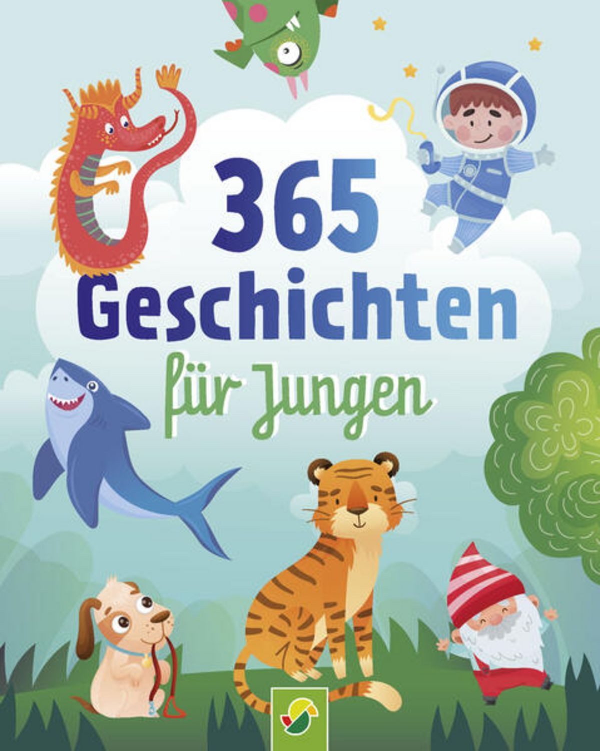 365 Geschichten für Jungen, Vorlesebuch für Kinder ab 3 Jahren / Schwager & Steinlein Verlag