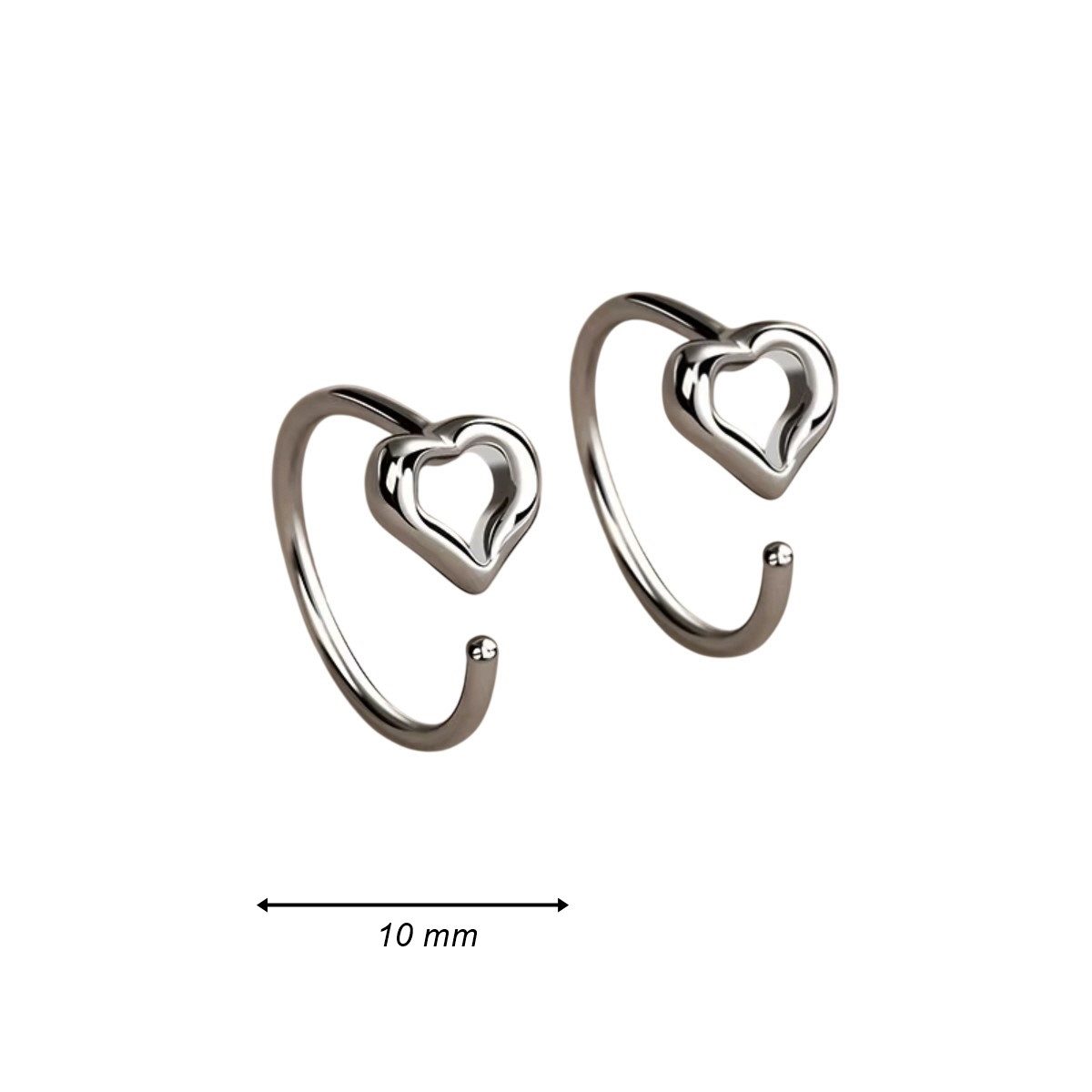 ELLAWIL Paar Ohrstecker kleine Ohrhaken mini Ohrschmuck Ohrringe Ohrstecker Mädchen (GESCHENKIDEE, Sterling Silber 925), inklusive Geschenkschachtel