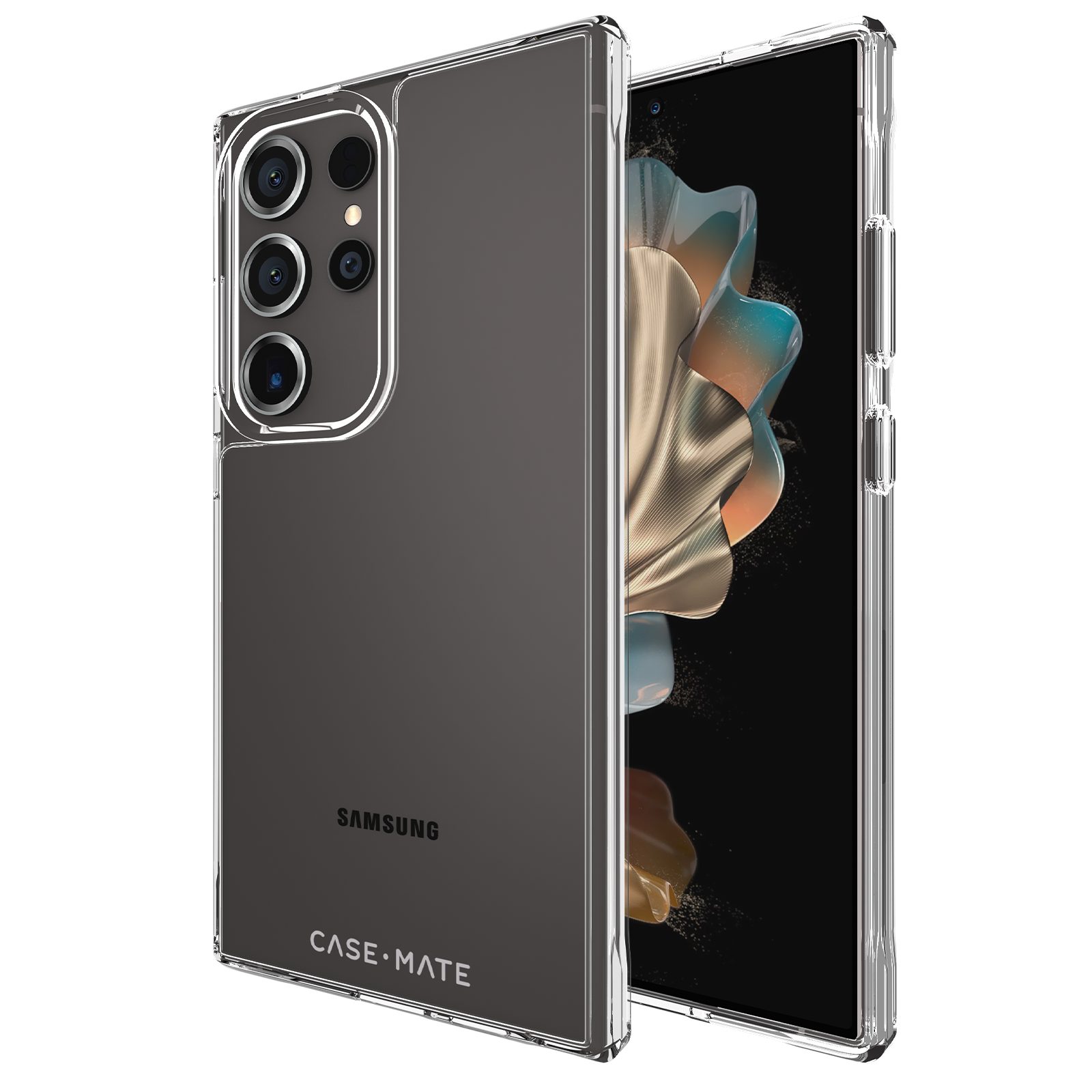 WIGENTO TPU Schock Silikon Hülle dünn robust, Backcover, Samsung, Galaxy S24  Ultra, Transparent