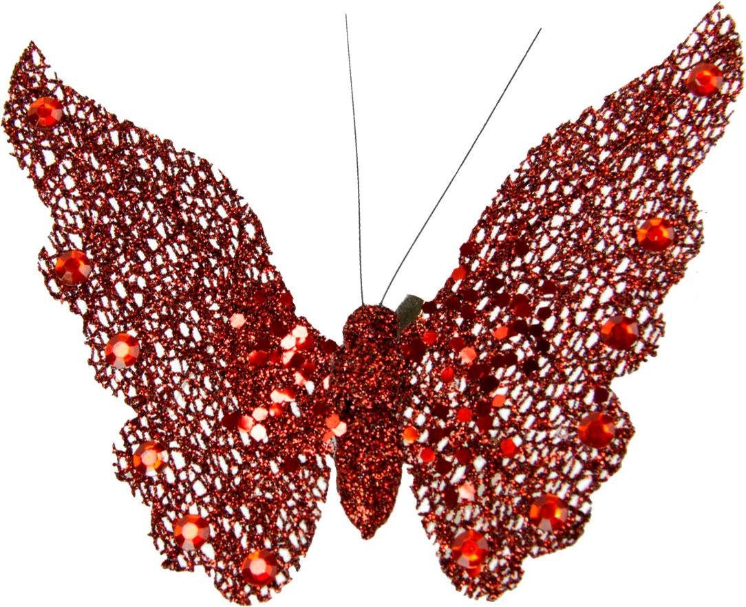 I.GE.A. Dekofigur Deko-Schmetterling mit Clip, Set) (4er