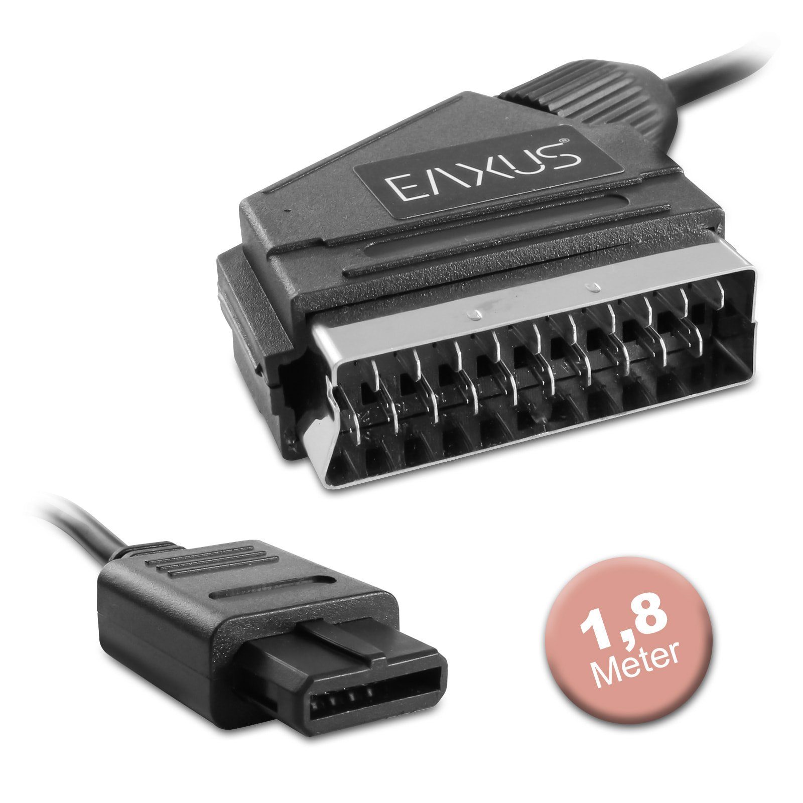 EAXUS Ladekabel für Nintendo DS lite Konsolen-Ladestation (1000,00 mA,  Netzteil mit 1000 mA Schnellladung für NDSL)