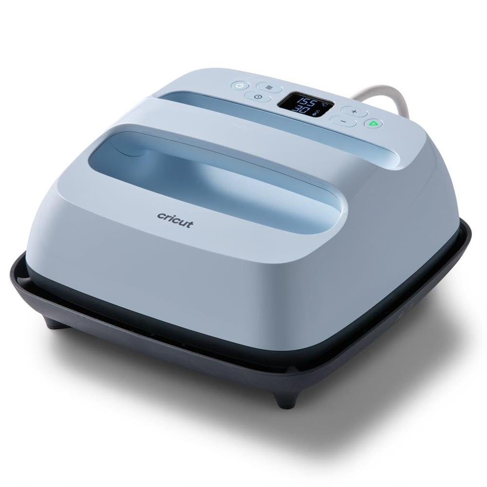 Cricut Bügelmaschine EasyPress 3 22,5 x 22,5 cm, Heizpresse, für Bedrucken von T-Shirt, Taschen, Kissen