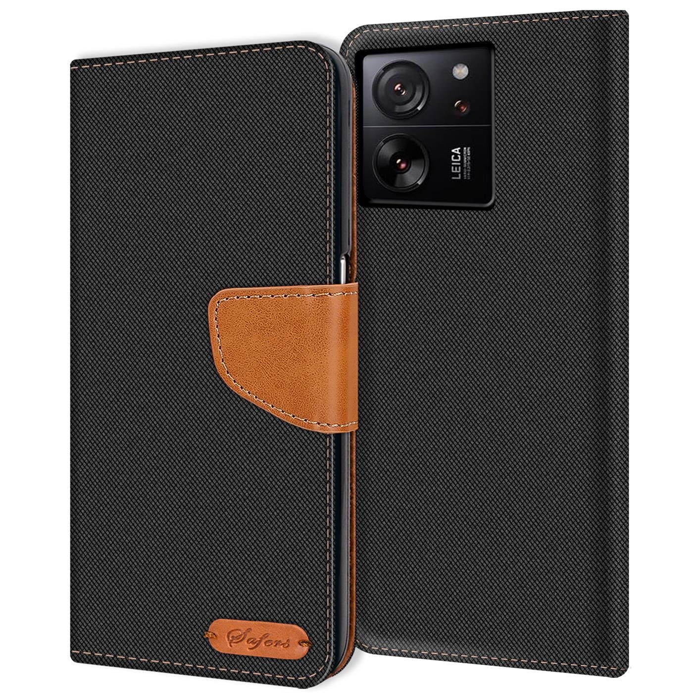 CoolGadget Handyhülle Flip Case Wallet Cover Book Tasche für Xiaomi 13T / 13T Pro 6,67 Zoll, Handy Tasche mit Kartenfach Book Schutzhülle