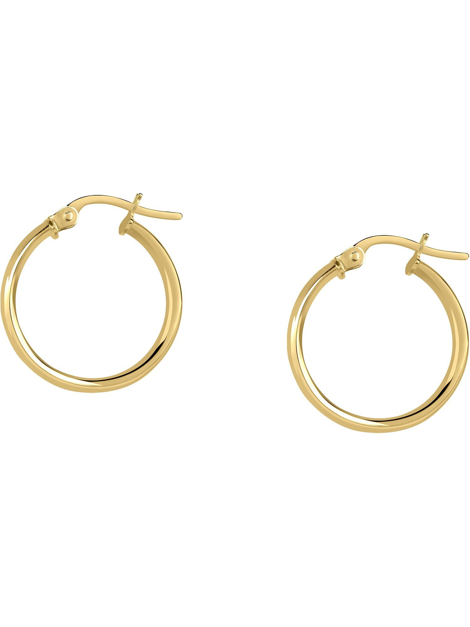 CHRIST Paar Creolen CHRIST Damen-Creolen 585er Gelbgold (Paar) günstig online kaufen