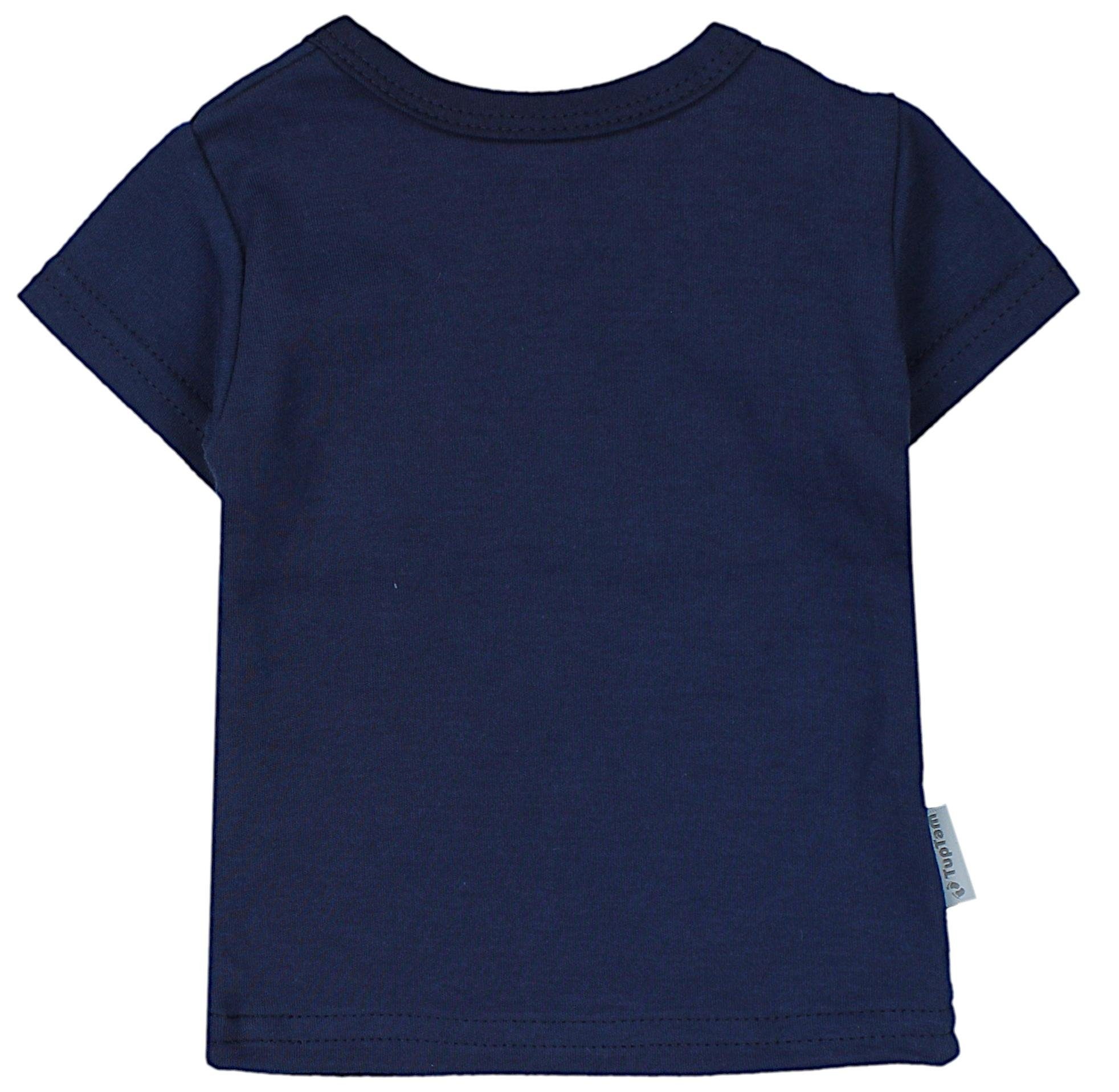 Dunkelblau TupTam (5-tlg) T-Shirt Day Jungen Dude Streifen 5er Set Rakete Baby Kurzarm T-Shirt Weiß Good TupTam Grün Dino Blau Cool