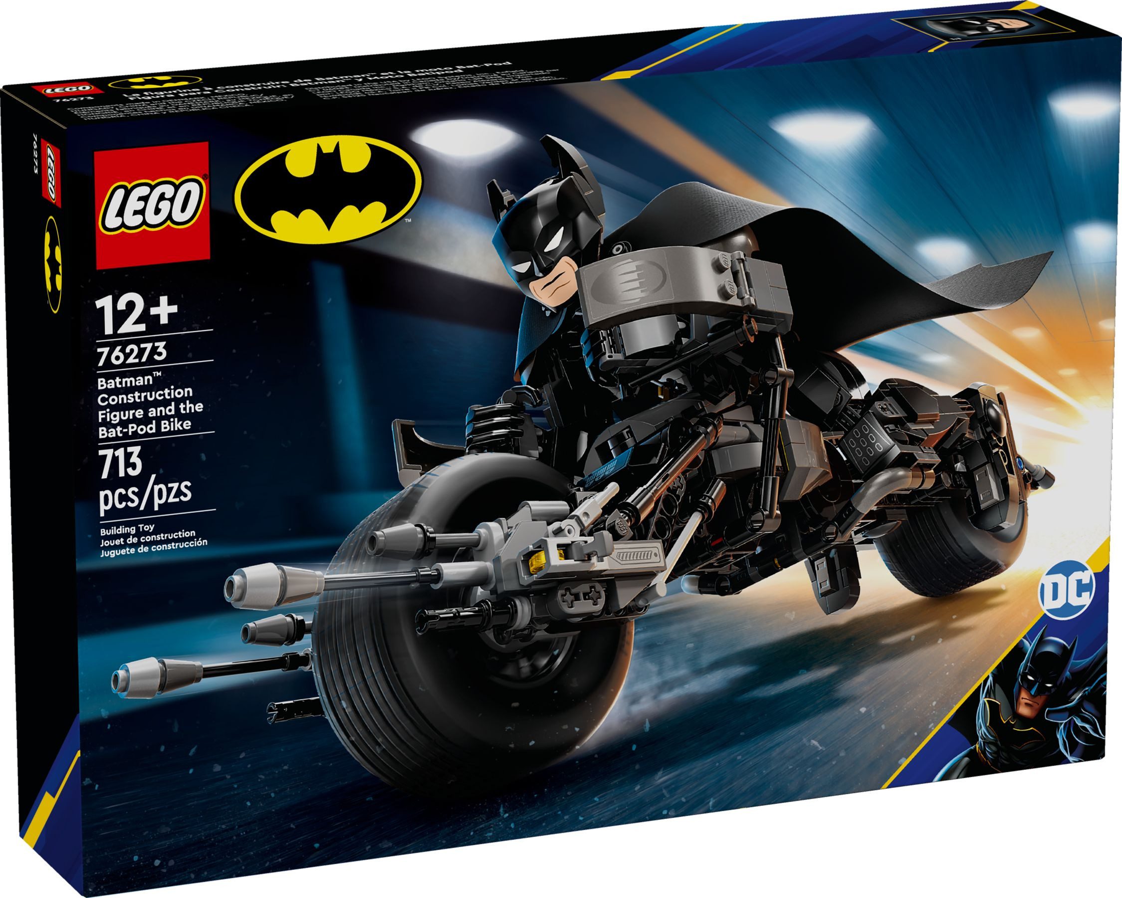 LEGO® LEGO® Super Heroes 76273 Batman™ Baufigur mit dem Batpod Konstruktionsspielsteine