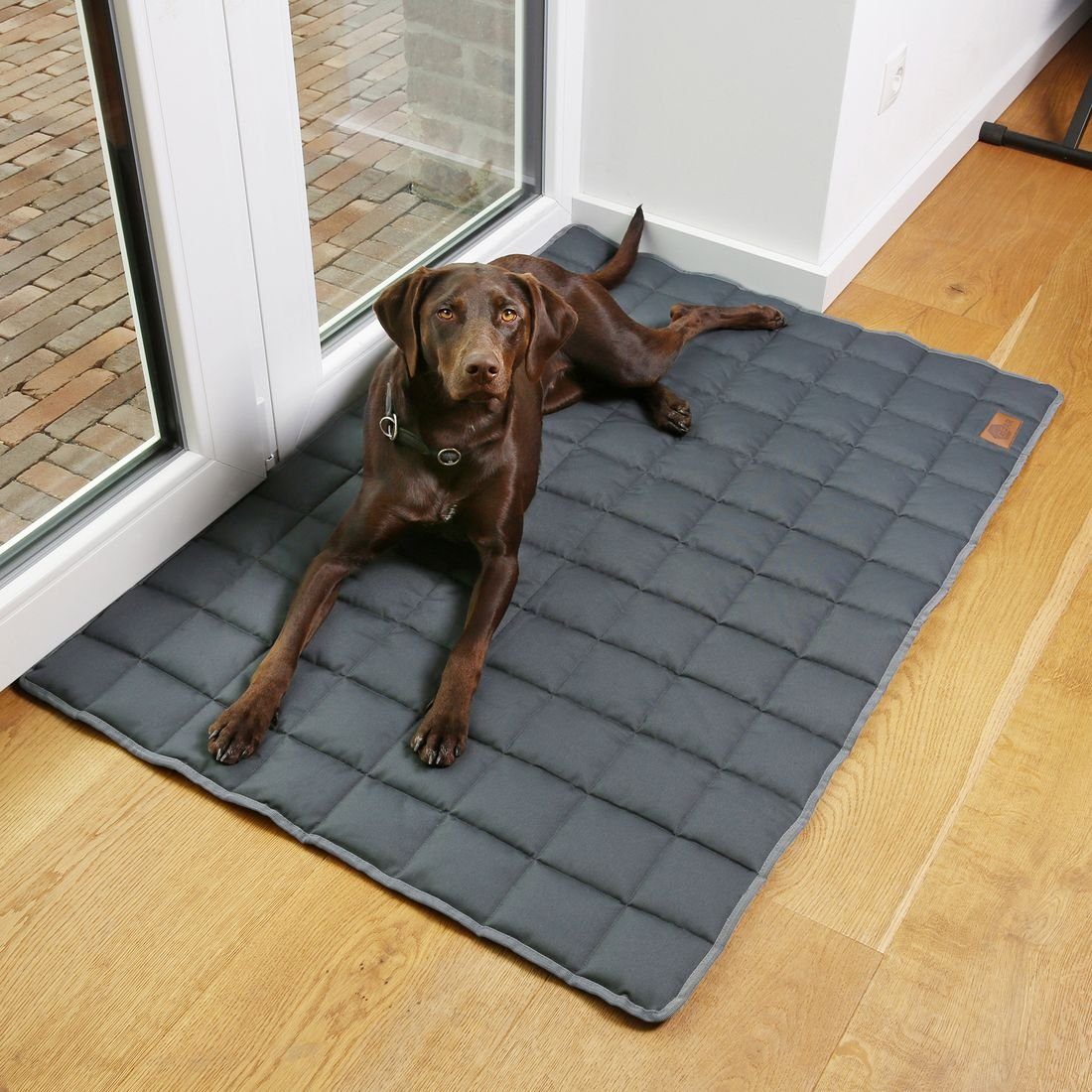 yourGEAR Hundematte your GEAR Lana Hundematte 120 x 80 cm Hundedecke, Baumwolle, waschbar