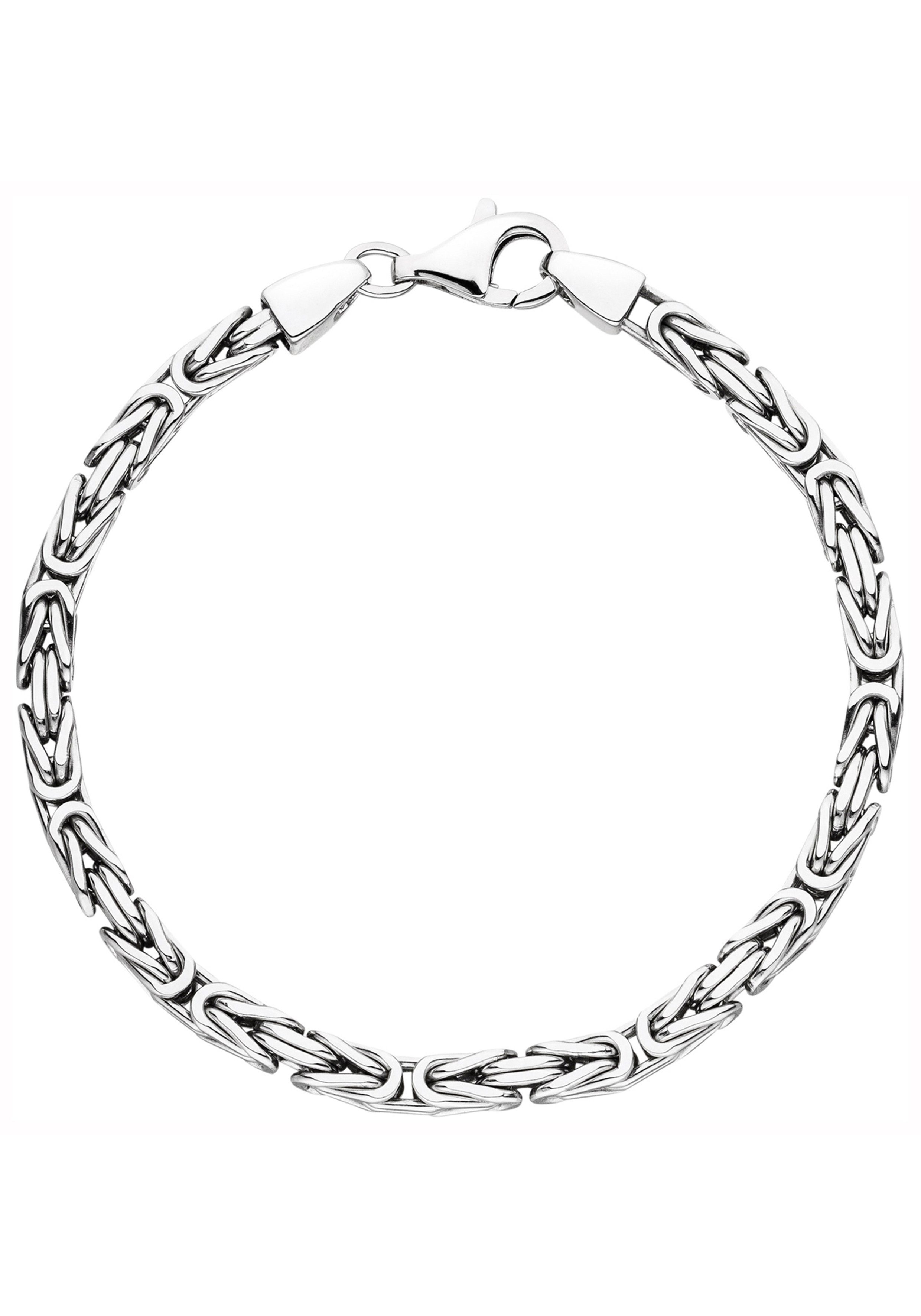 Damen Schmuck JOBO Armband, Königsarmband 925 Silber 21 cm