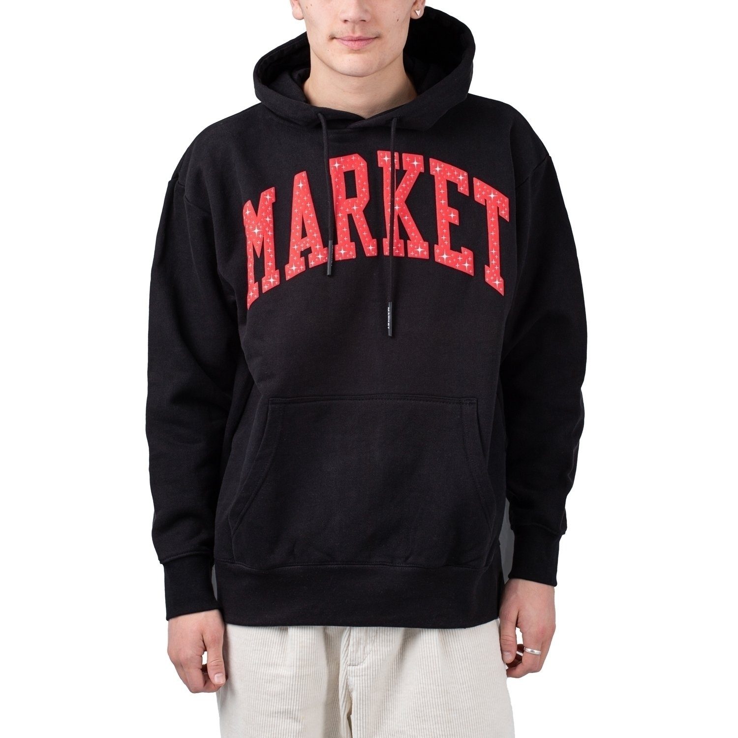 Market Hoodie Market Arc Puff Hoodie Black | Sweatshirts