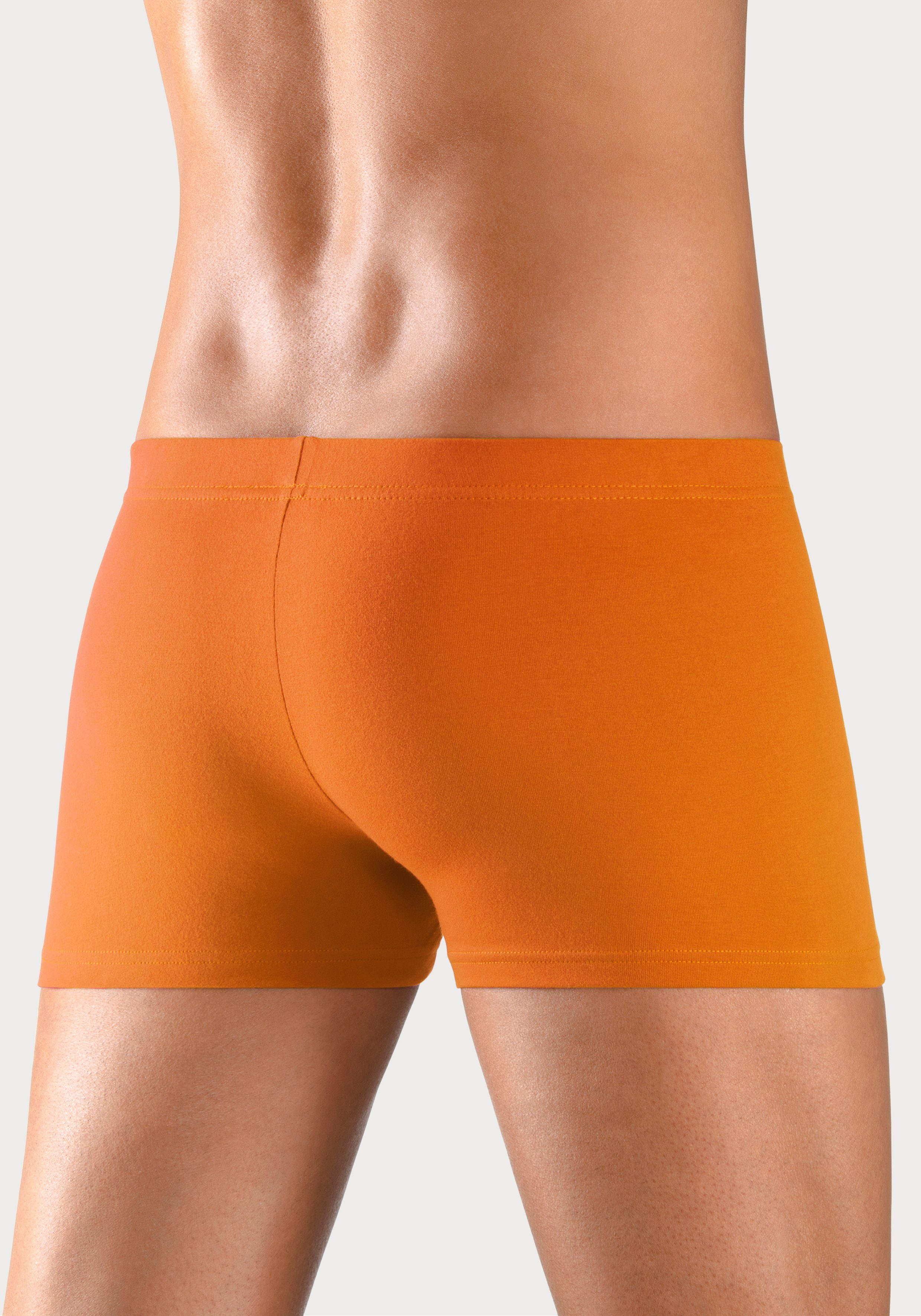 Bench. Boxer Boxershorts für Herren (Dose, 4-St) Unterhosen in der Dose mit kleinem Logodruck auf dem Bein