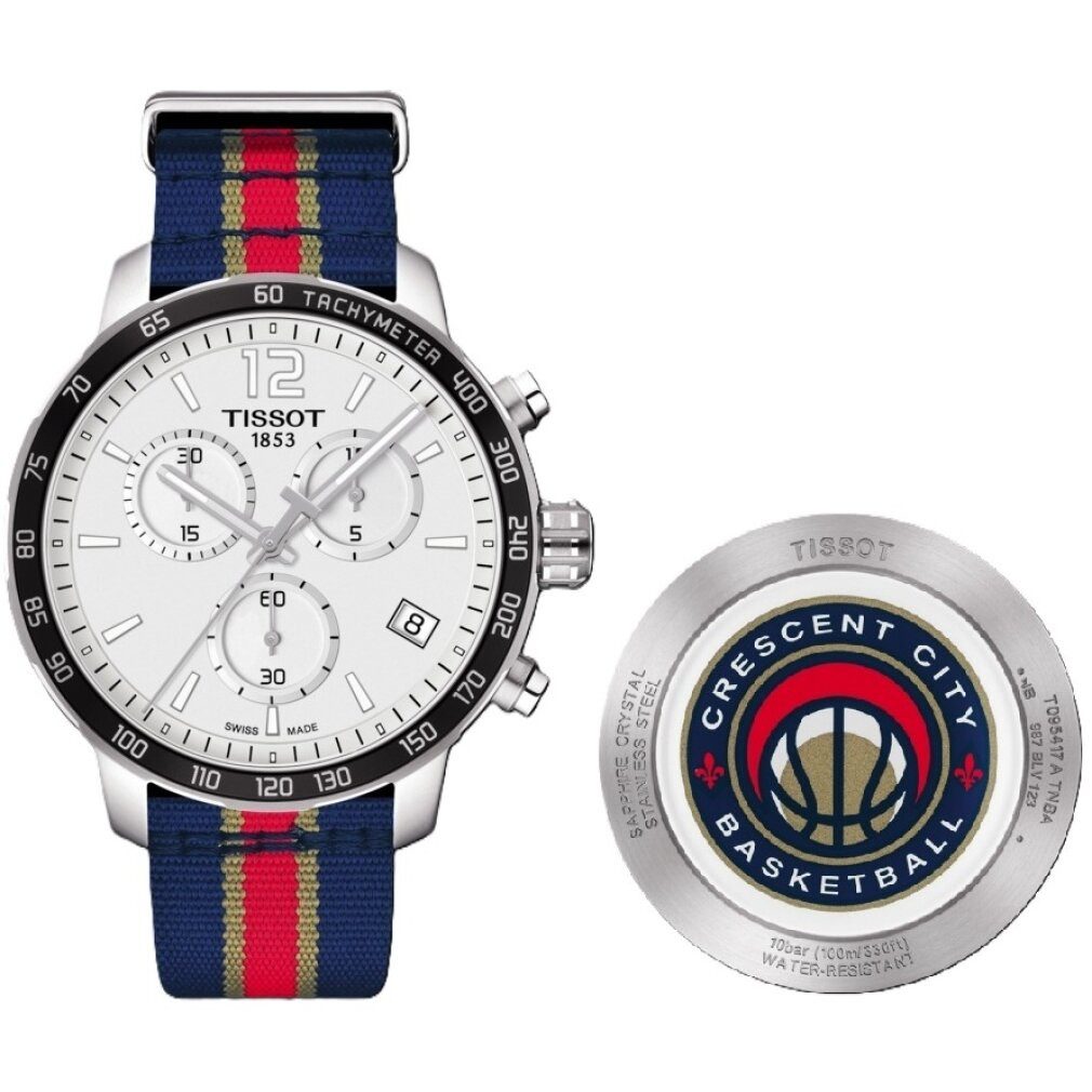 Tissot Luxusuhr Herrenuhr T095.417.17.037.21 Silberfarben (42 mm)
