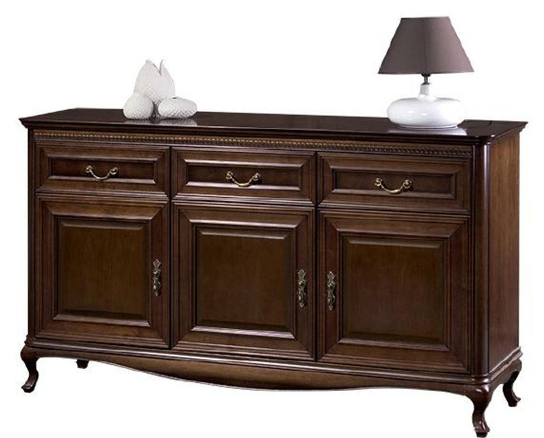 Xlmoebel Kombikommode Handgefertigte Kommode aus Massivholz mit geräumigen Schubladen (Kombikommode, 1 St., Klassische Kommode Kommoden Kommodenschrank - Model V-K3), Hergestellt in Europa