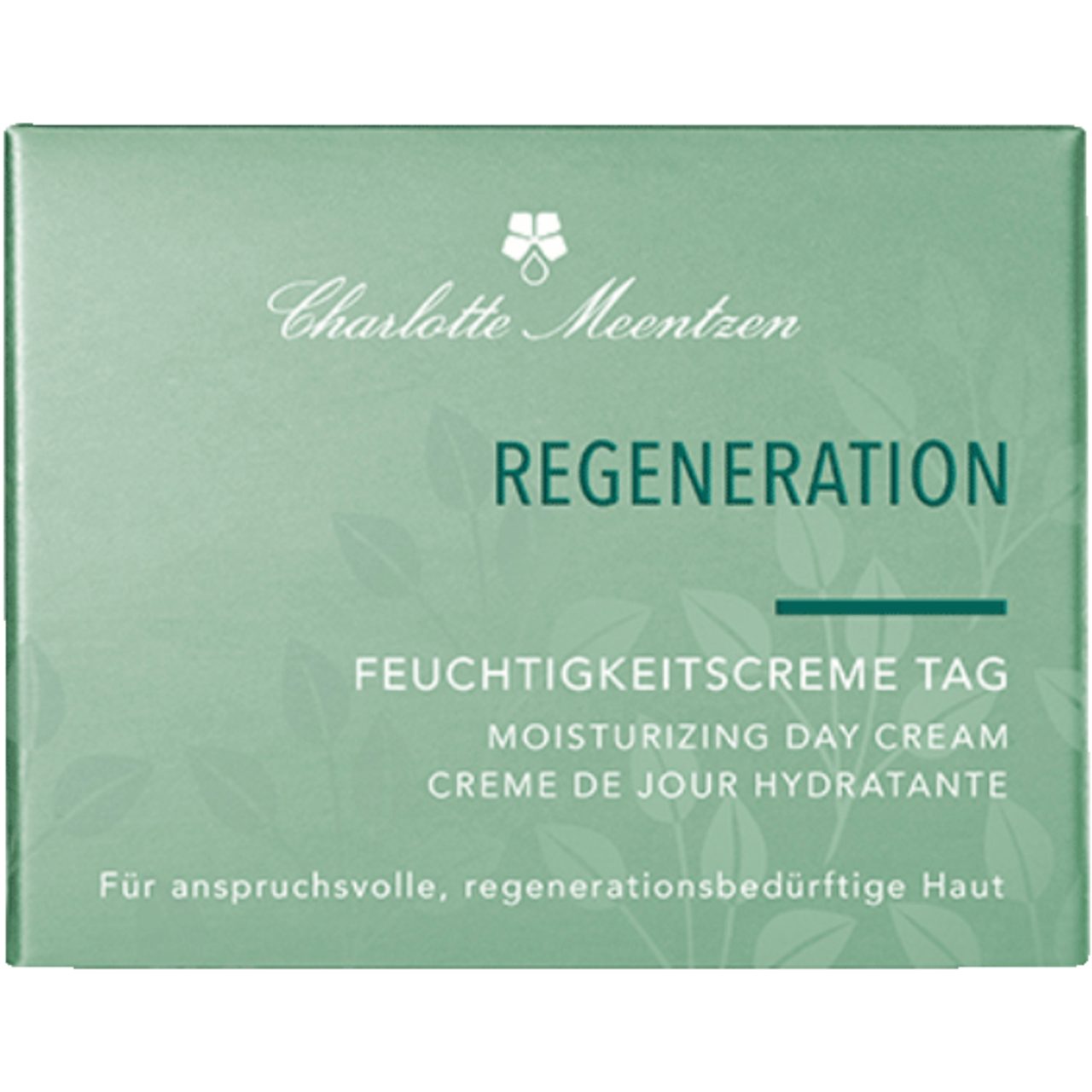 Charlotte Meentzen Tagescreme Regeneration Feuchtigkeitscreme Tag, Alle Hauttypen, vegan