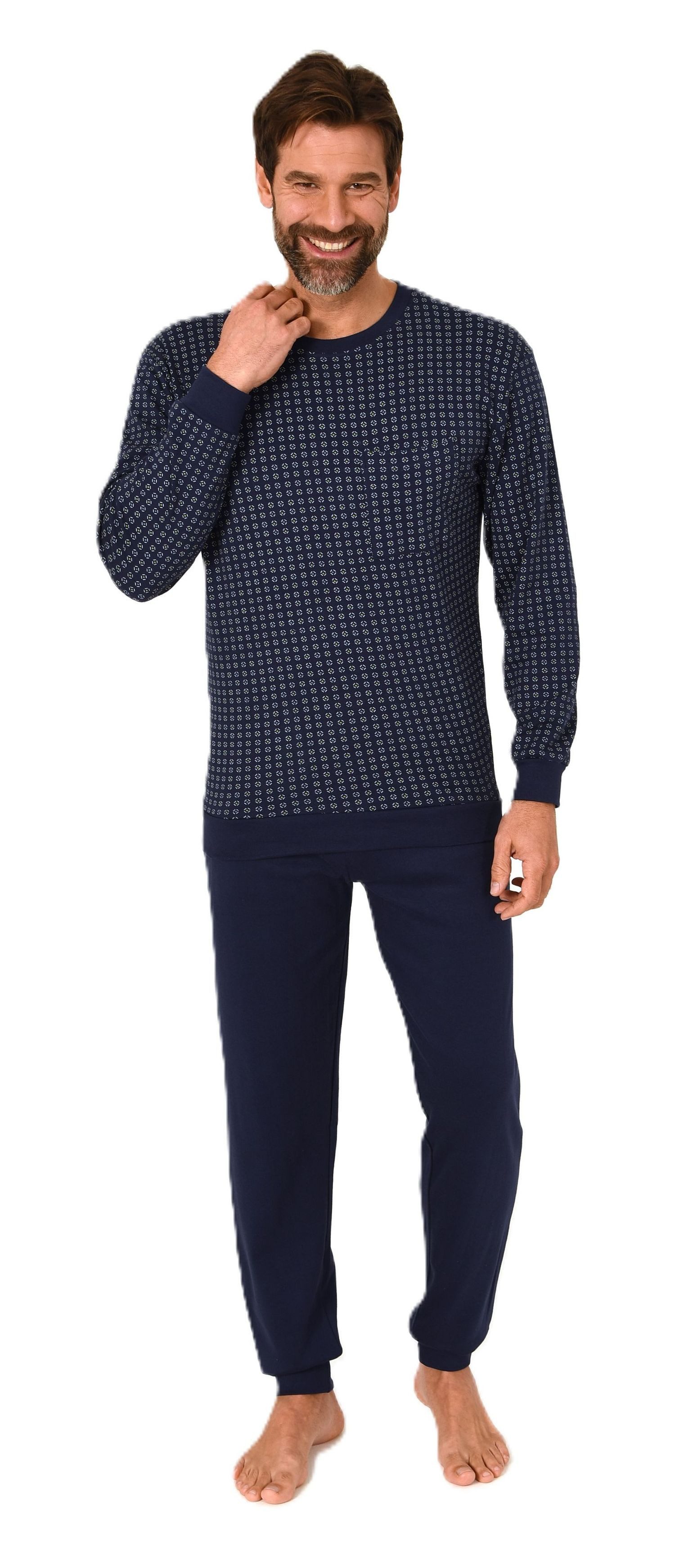 Normann Pyjama Normann Herren Schlafanzug in günstig online kaufen