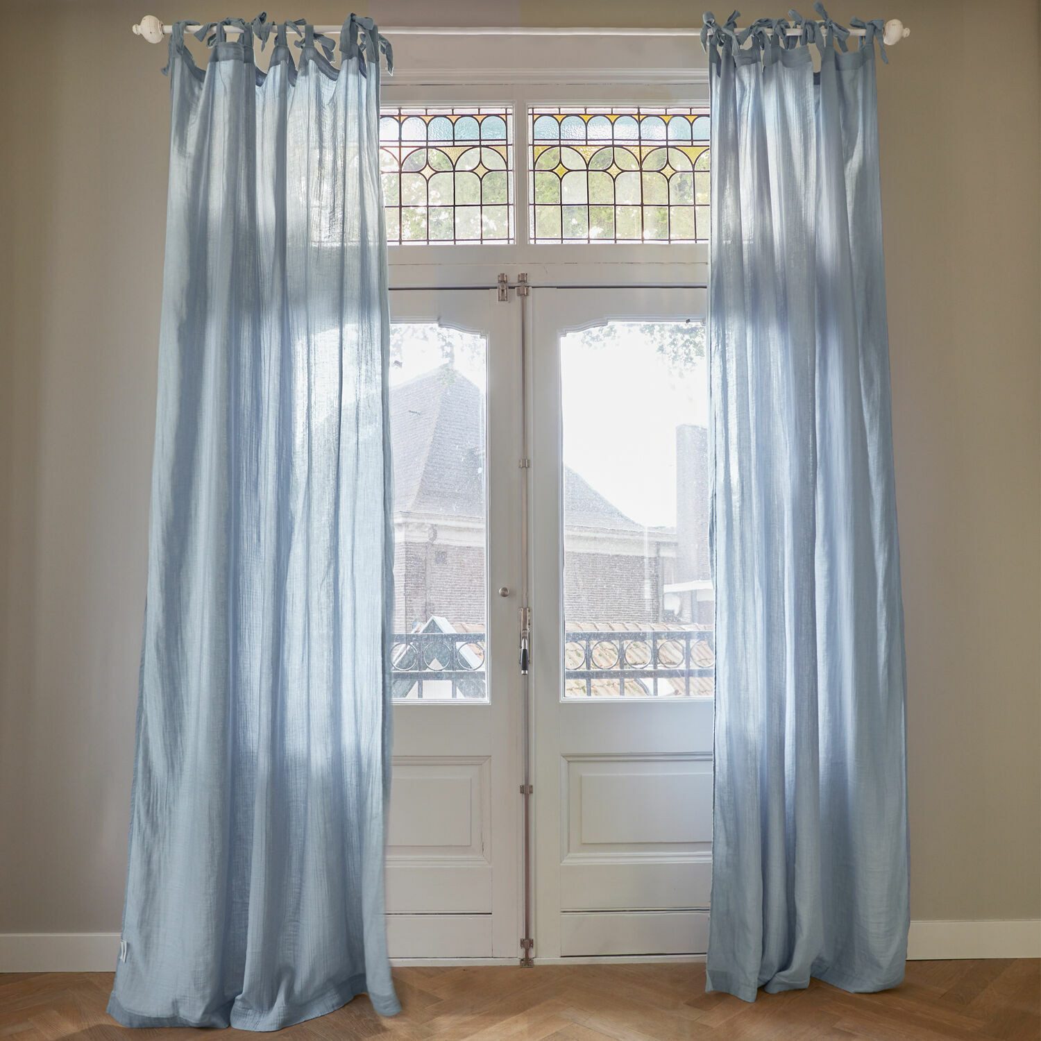 Mirabeau Vorhang Gardine Valserino blau günstig online kaufen