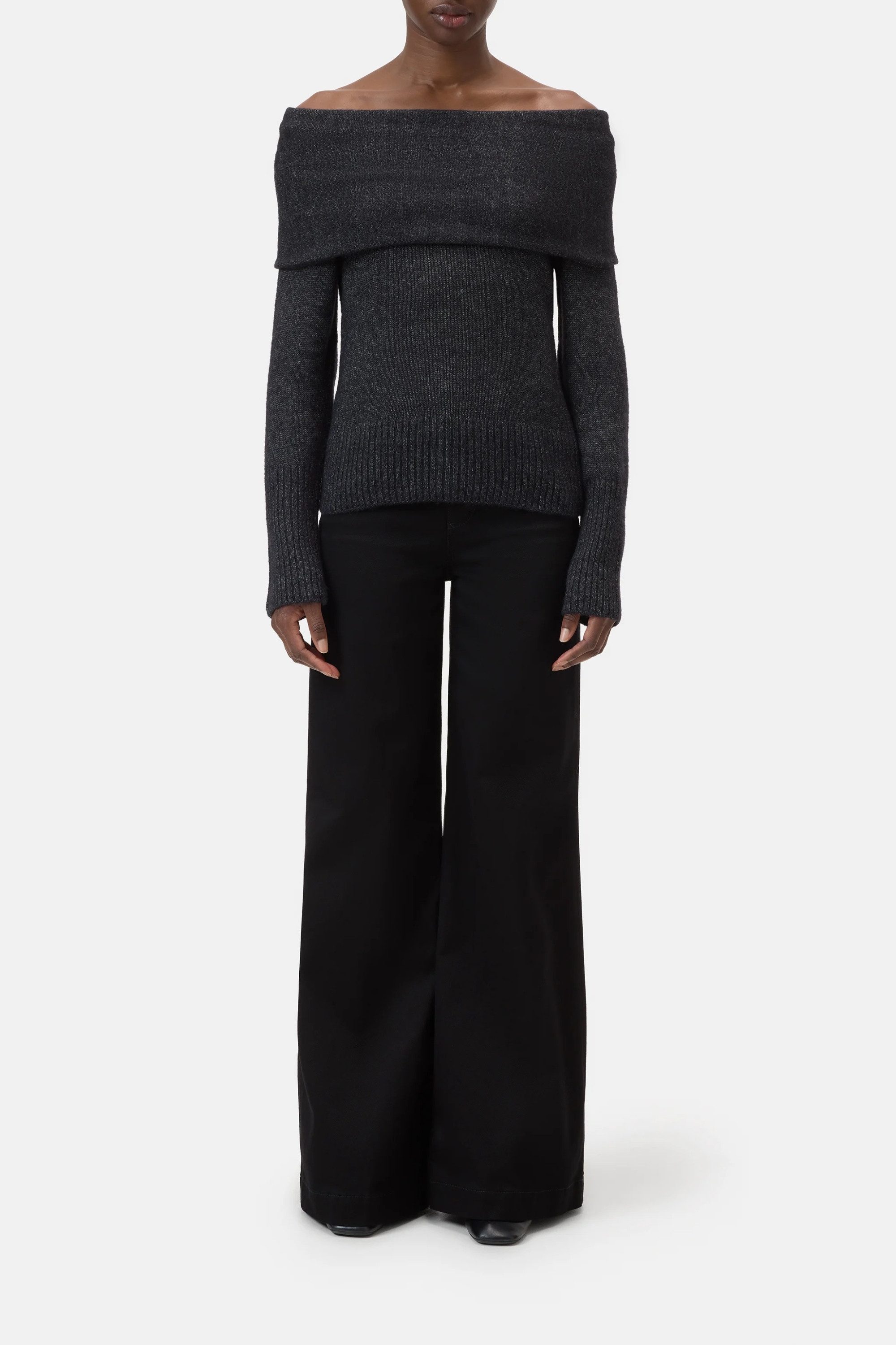 CLOSED Strickpullover Wide collar long sleeve