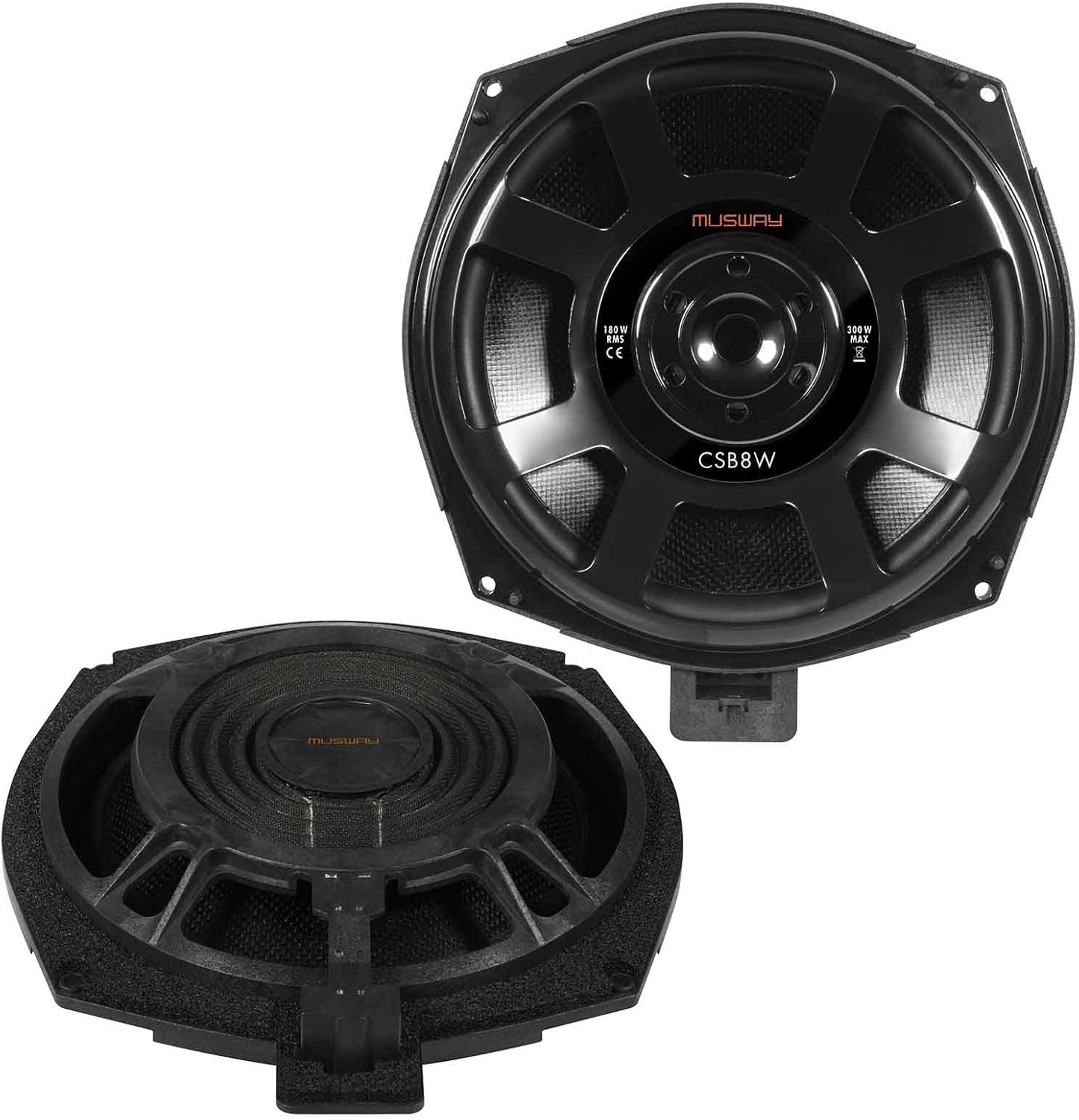 Musway MUSWAY CSB-8W Subwoofer 20 cm für BMW E / F / G Auto-Lautsprecher
