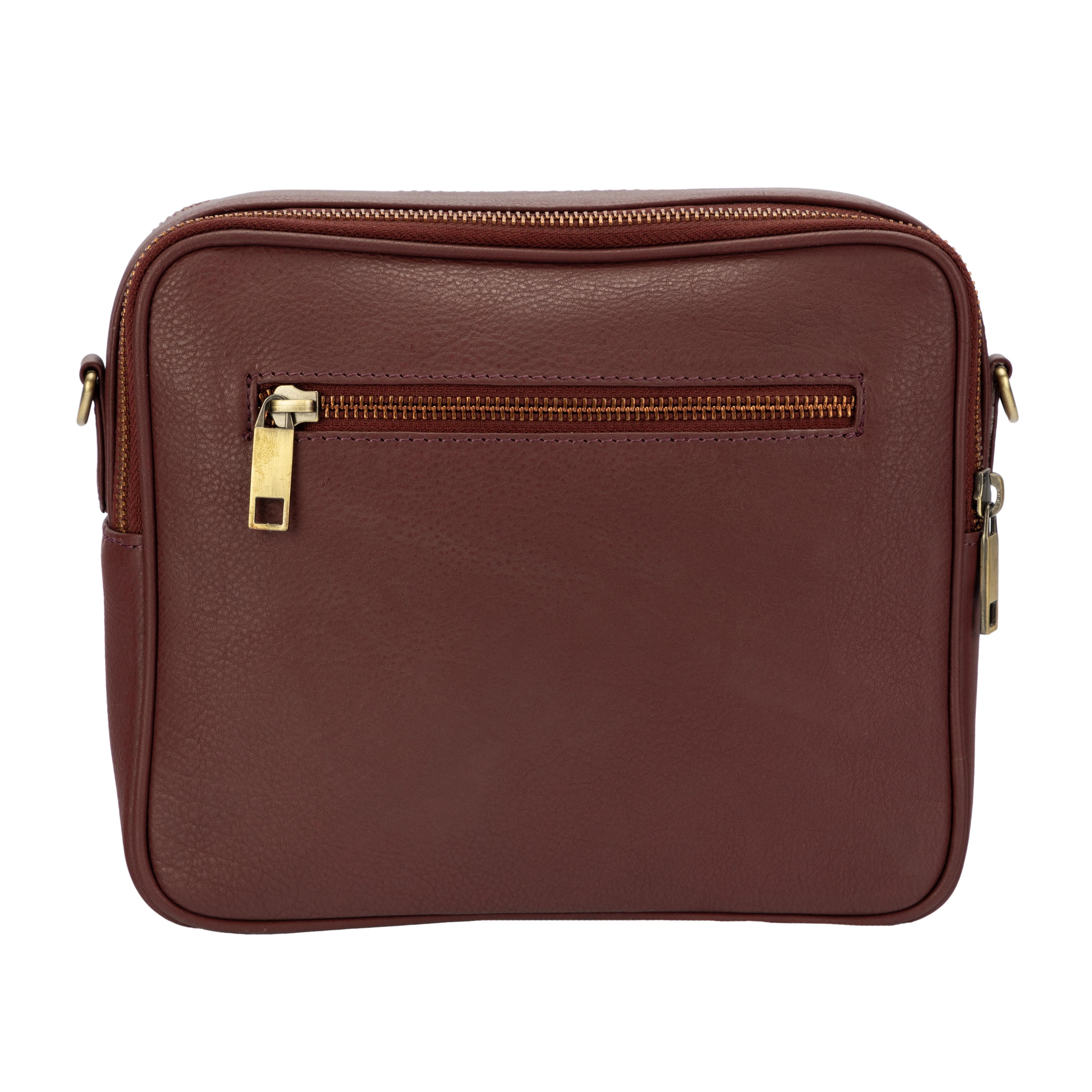 El Puente Schultertasche Schultertasche "Beere", Handmade, Handmade