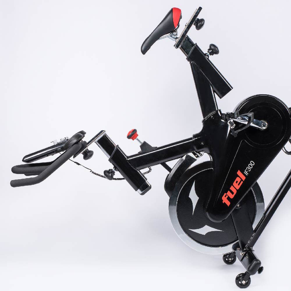 Fuel Fitness Heimtrainer Indoor Cycle IF300, 125 kg max. Benutzergewicht, Fahrrad