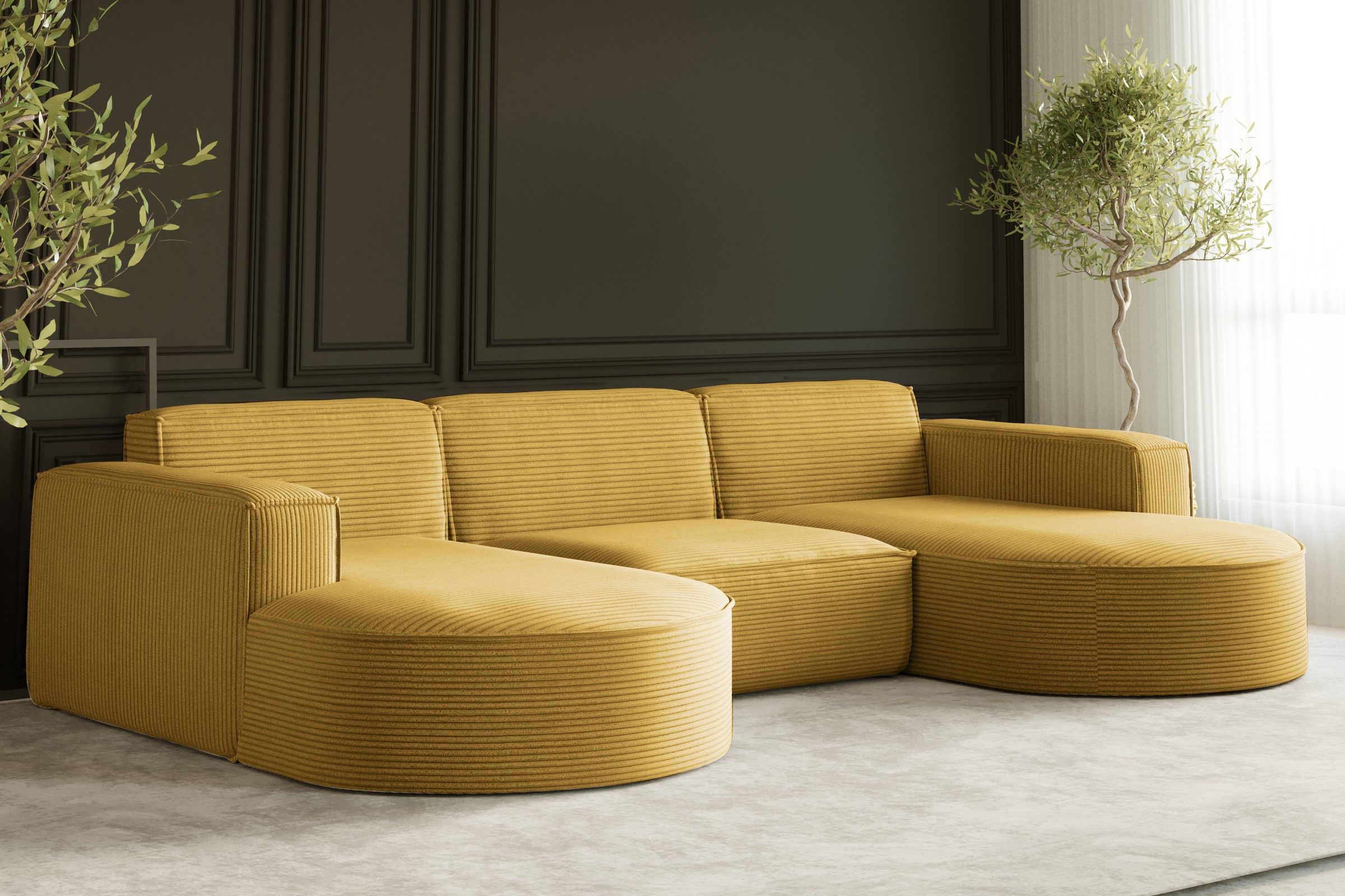Kaiser Möbel Ecksofa Sofa U form, günstig online kaufen