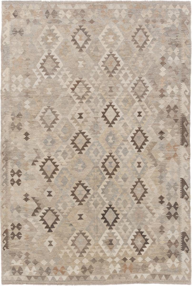 Orientteppich Kelim Afghan Heritage 197x290 Handgewebter Moderner Orientteppich, Nain Trading, rechteckig, Höhe: 3 mm